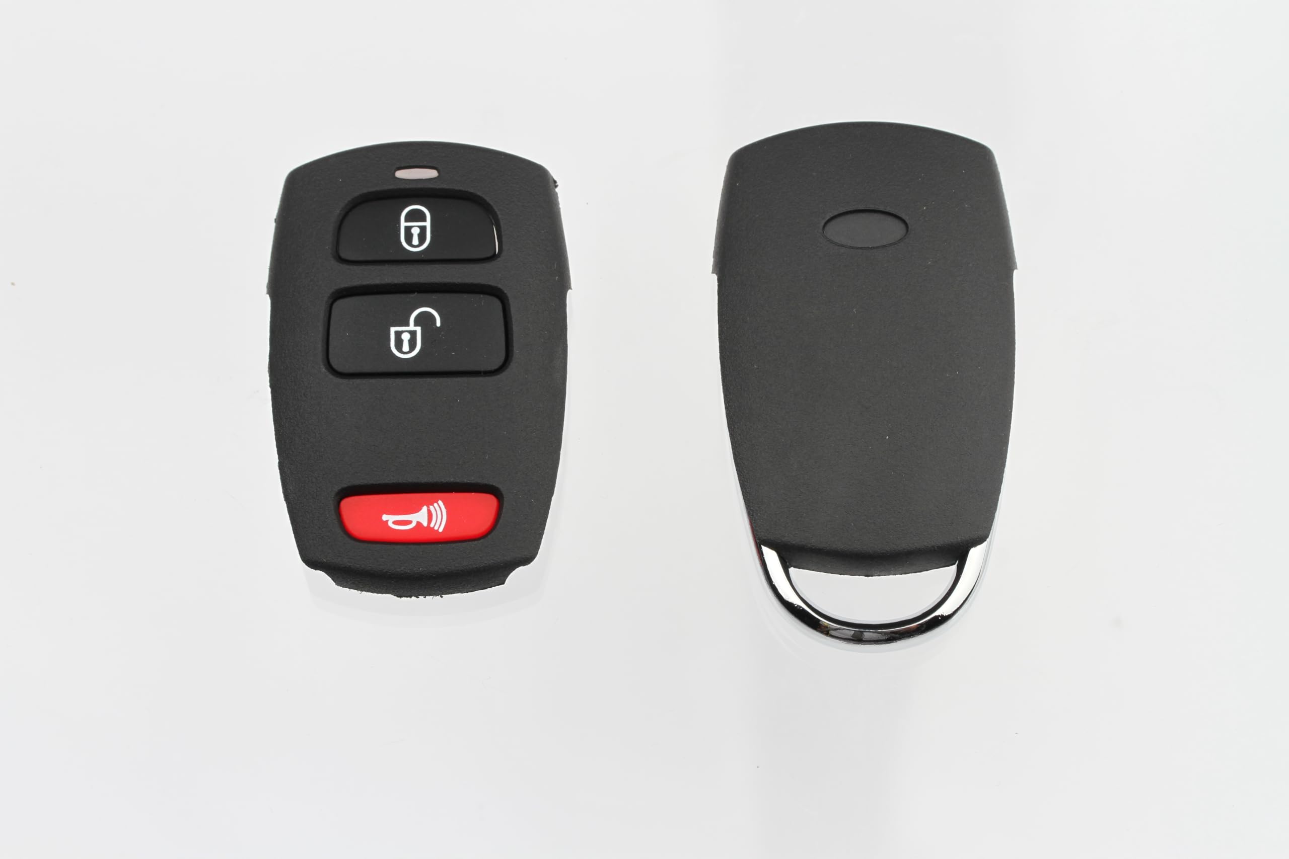 FOBTEK Key Fob Shell Case & Button Pad for Hyundai Kia SV3-100060233