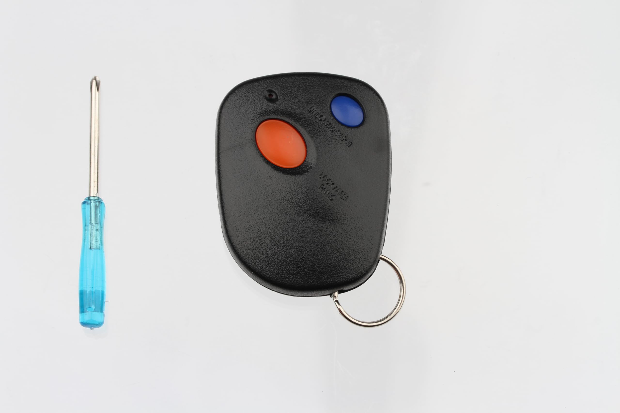 FOBTEK Key Fob Shell Case & Button Pad for Subaru A269ZUA111, 2-Button