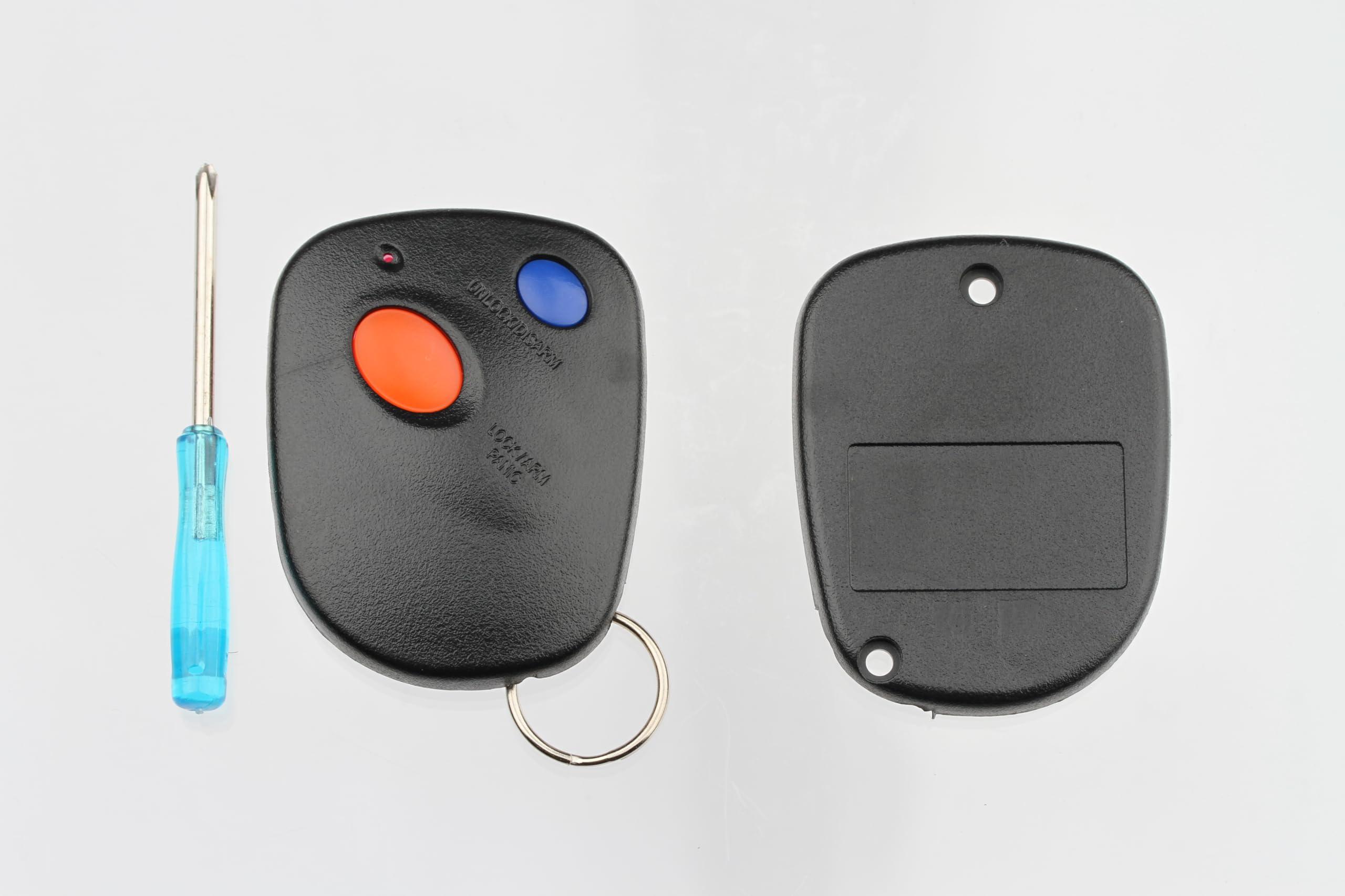 FOBTEK Key Fob Shell Case & Button Pad for Subaru A269ZUA111, 2-Button