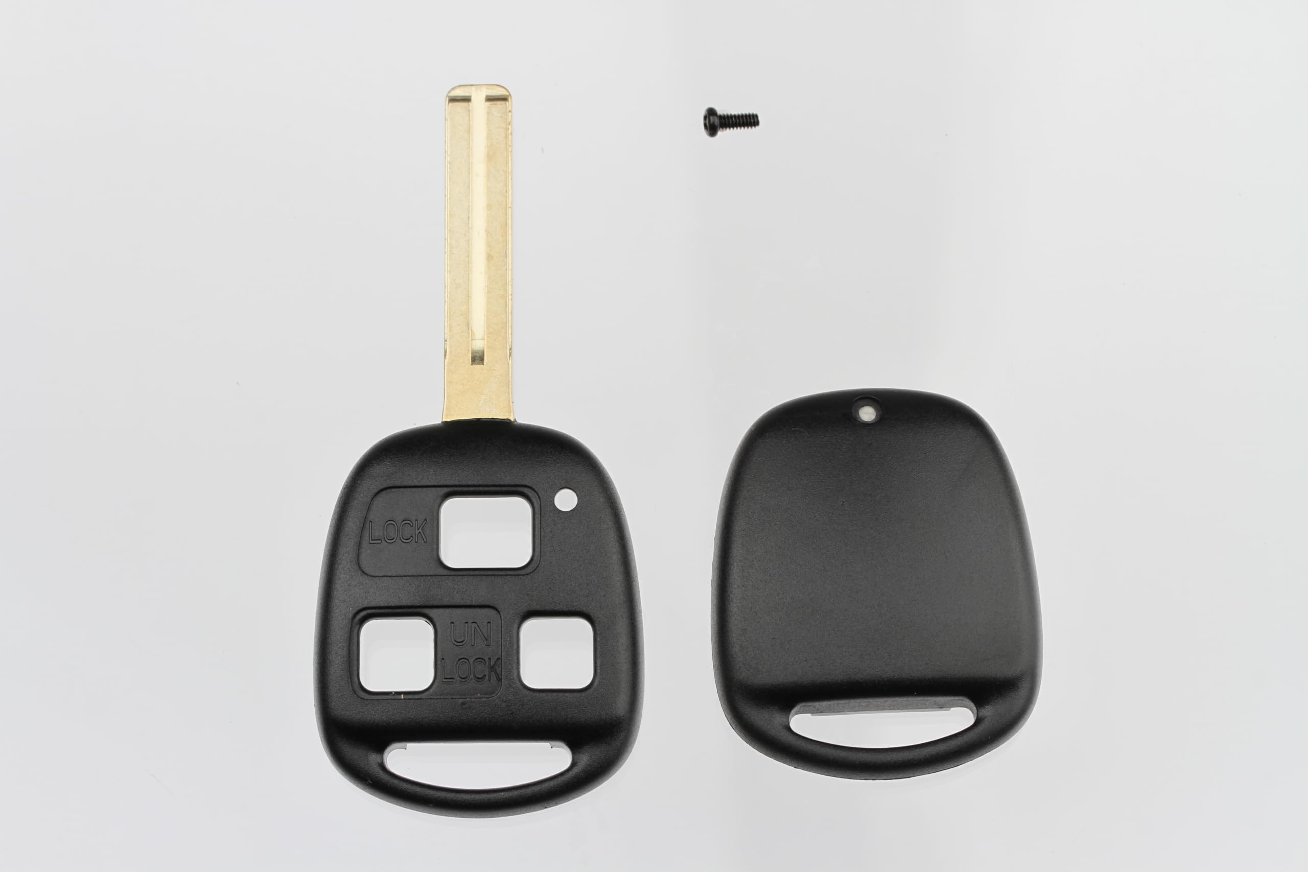 FOBTEK Key Fob Shell Case for Lexus HYQ12BBT, 3-Button