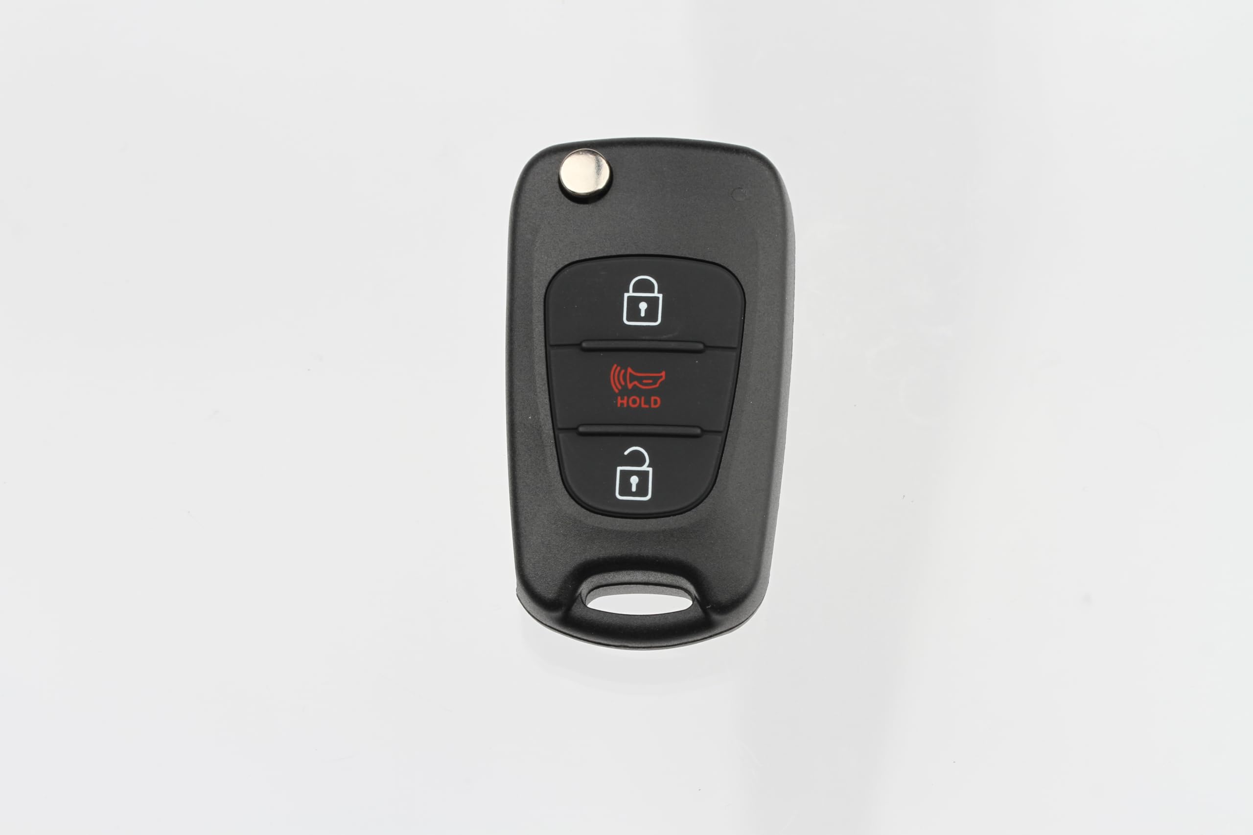 FOBTEK Flip Key Fob Shell Case for Kia NYOSEKSAM11ATX, 3-Button