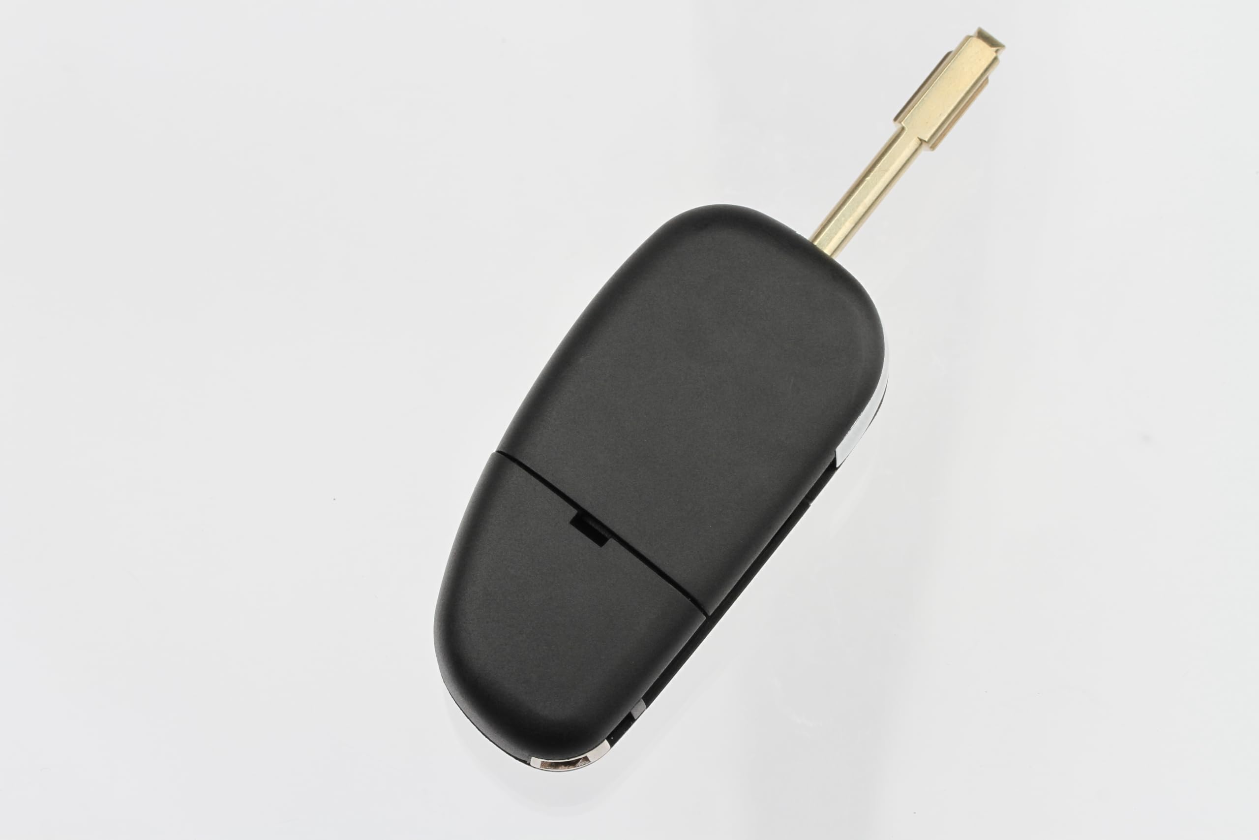 FOBTEK Flip Key Fob Shell Case for Jaguar NHVWB1U241, 4-Button