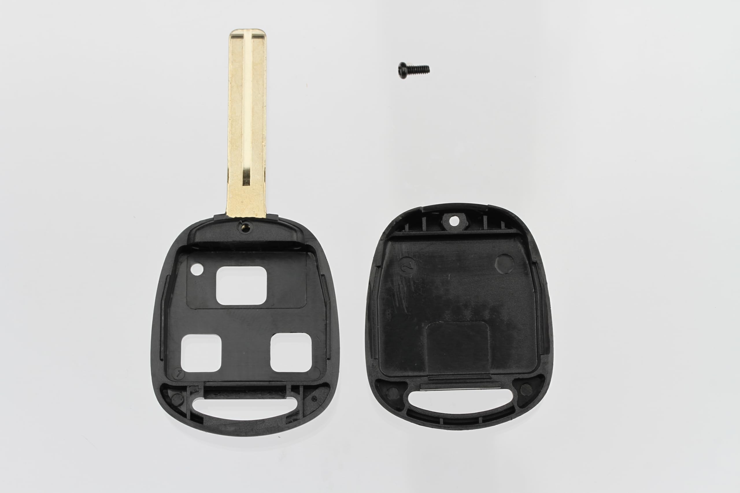 FOBTEK Key Fob Shell Case for Lexus HYQ12BBT, 3-Button