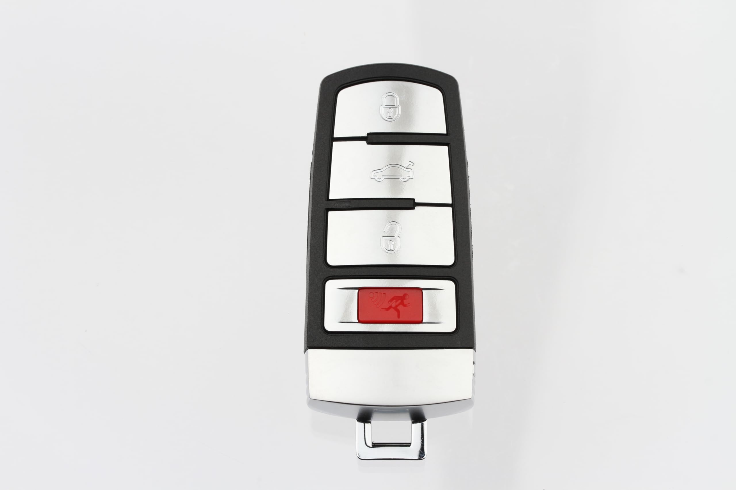 FOBTEK Smart Key Fob Shell Case & Button Pad for Volkswagen HLO3C0959752N