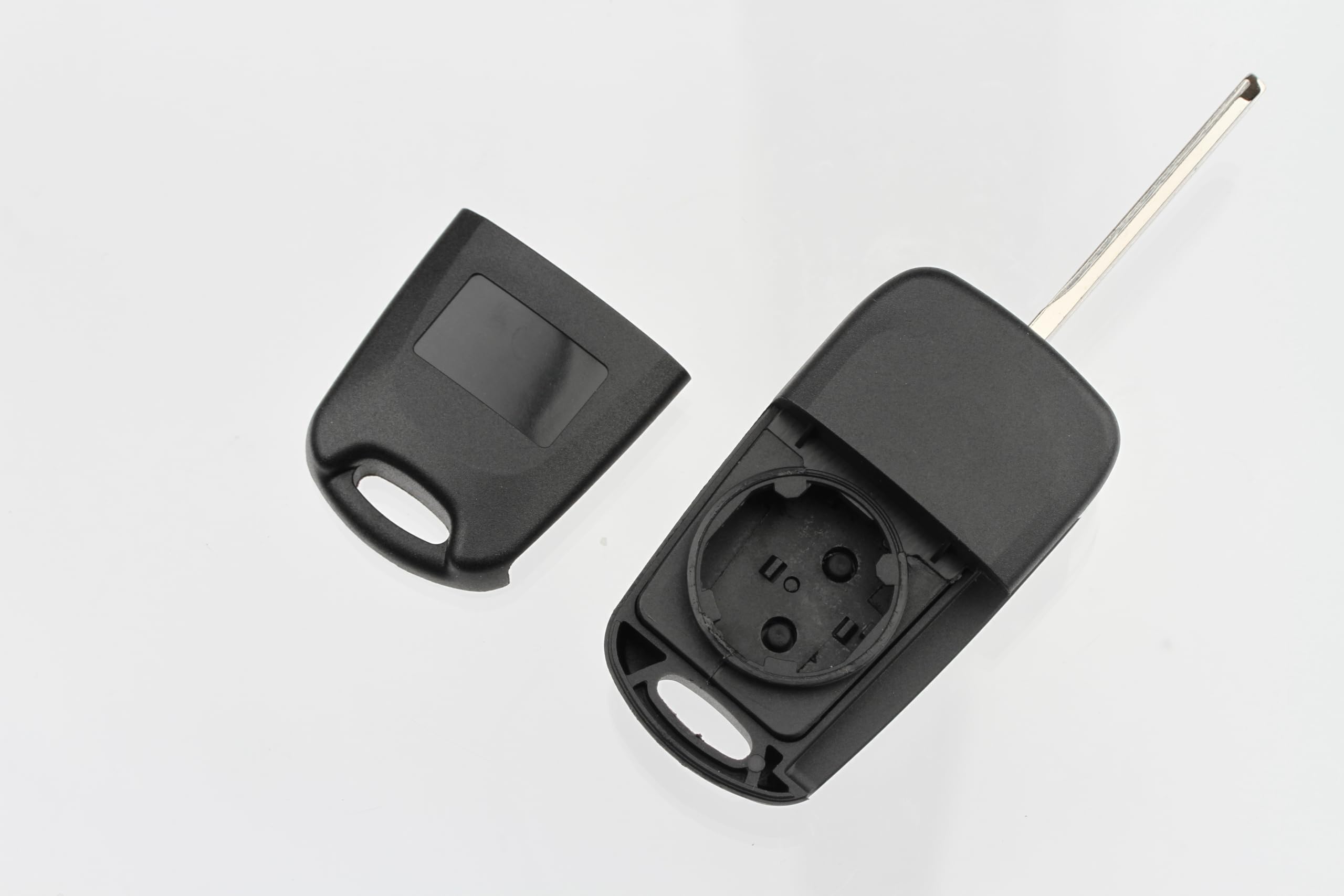 FOBTEK Flip Key Fob Shell Case for Kia NYOSEKSAM11ATX, 3-Button