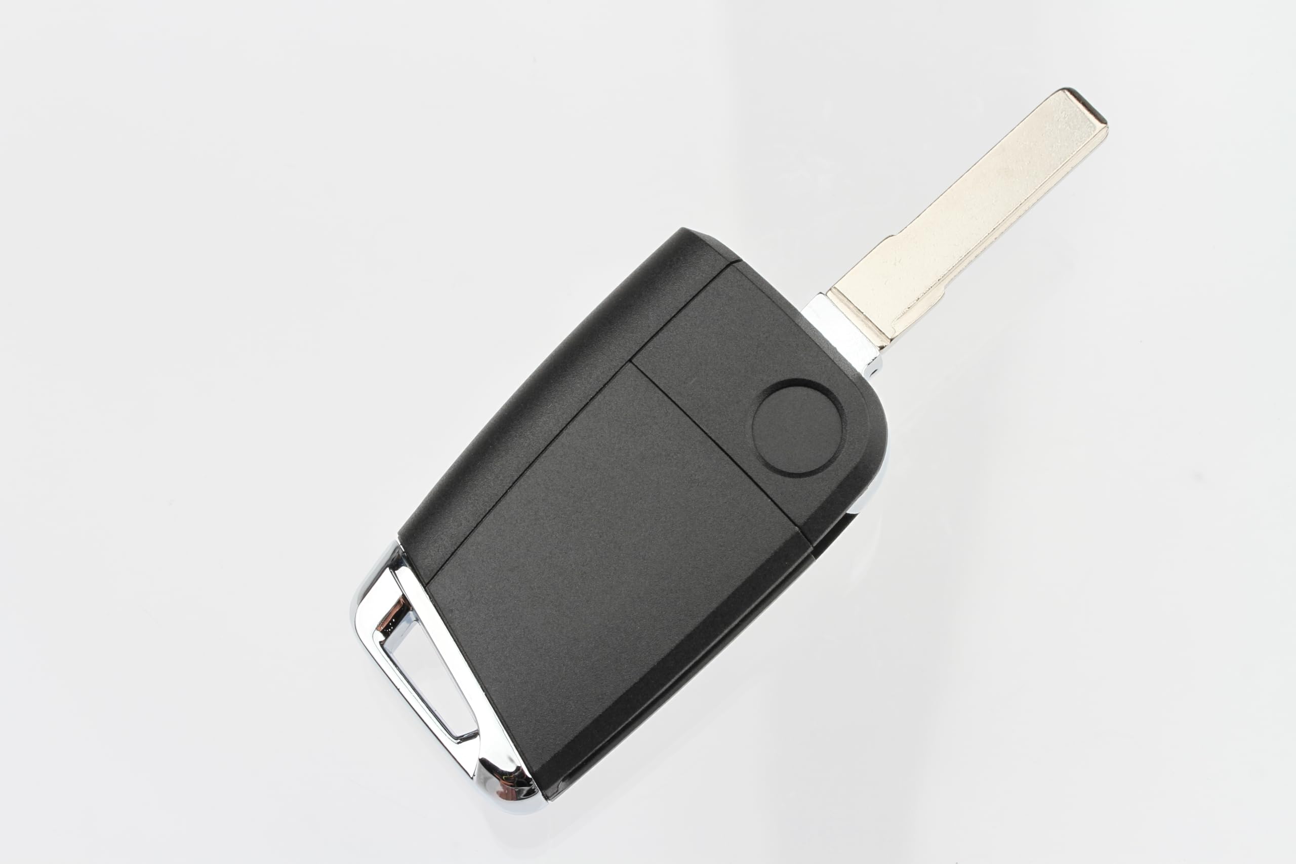 FOBTEK Flip Key Fob Shell Case for Volkswagen NBGFS12P01, 4-Button