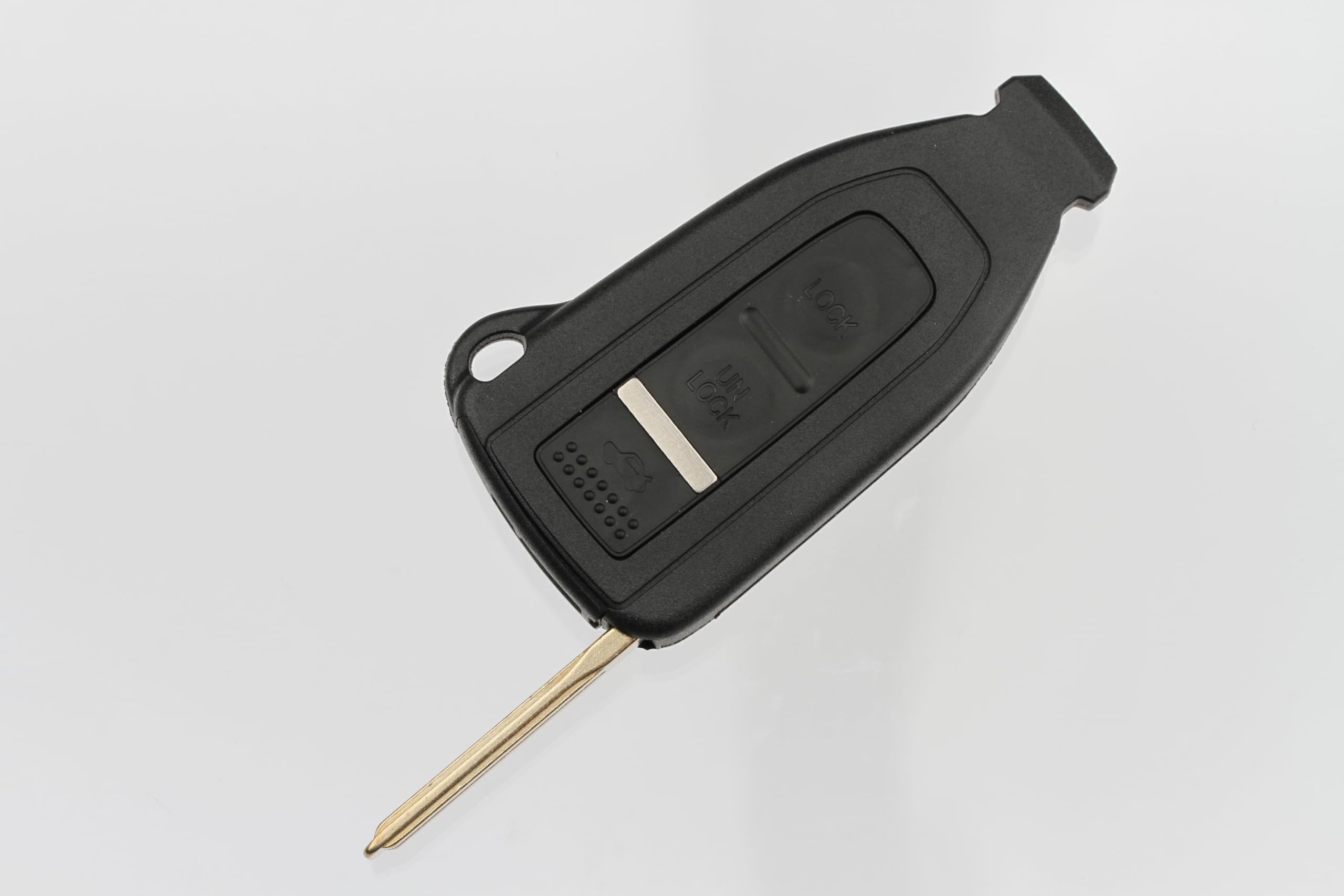 FOBTEK Smart Key Fob Shell Case & Button Pad for Lexus HYQ12BZE, 3-Button