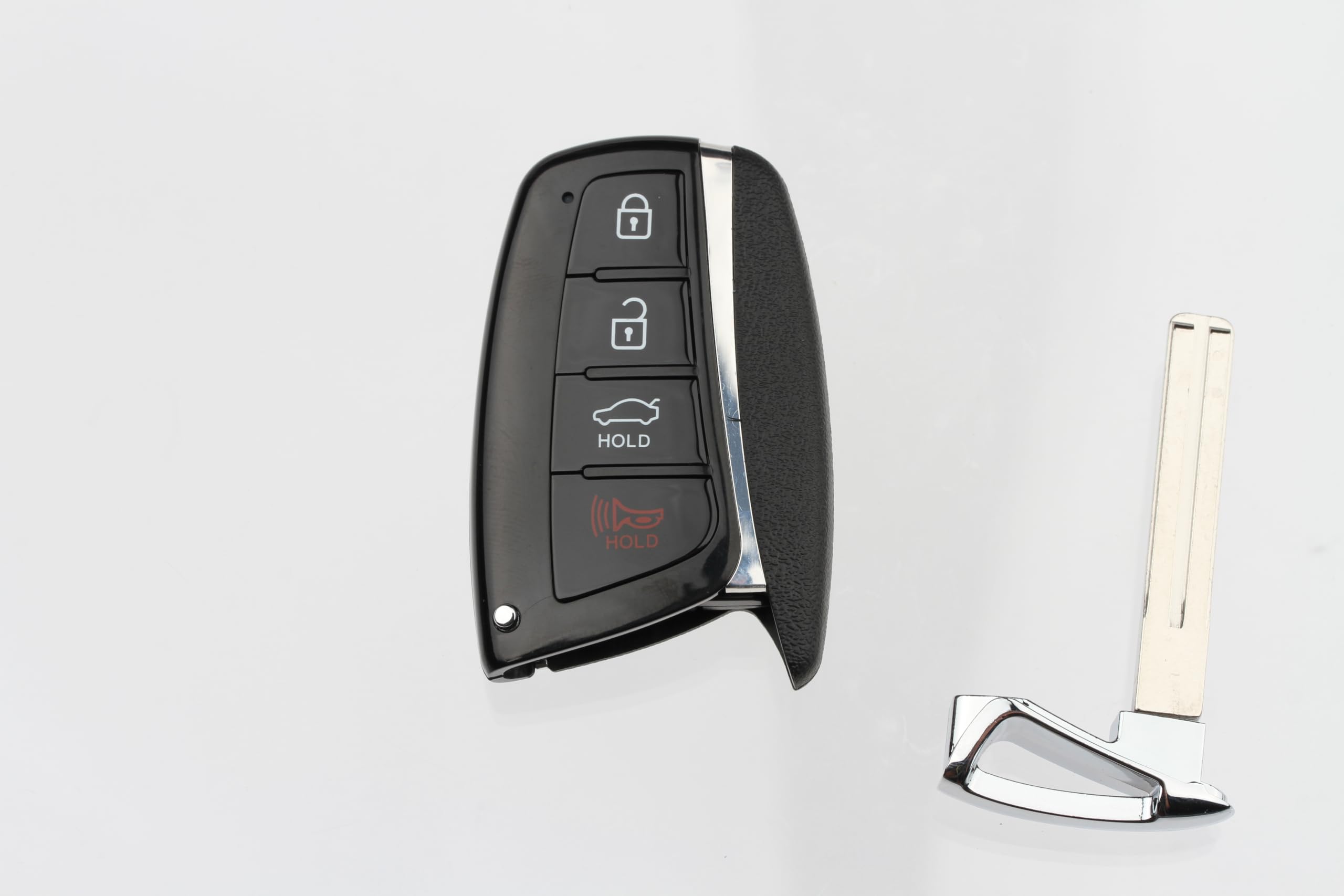 FOBTEK Smart Key Fob Shell Case & Button Pad for Hyundai SY5DHFNA433