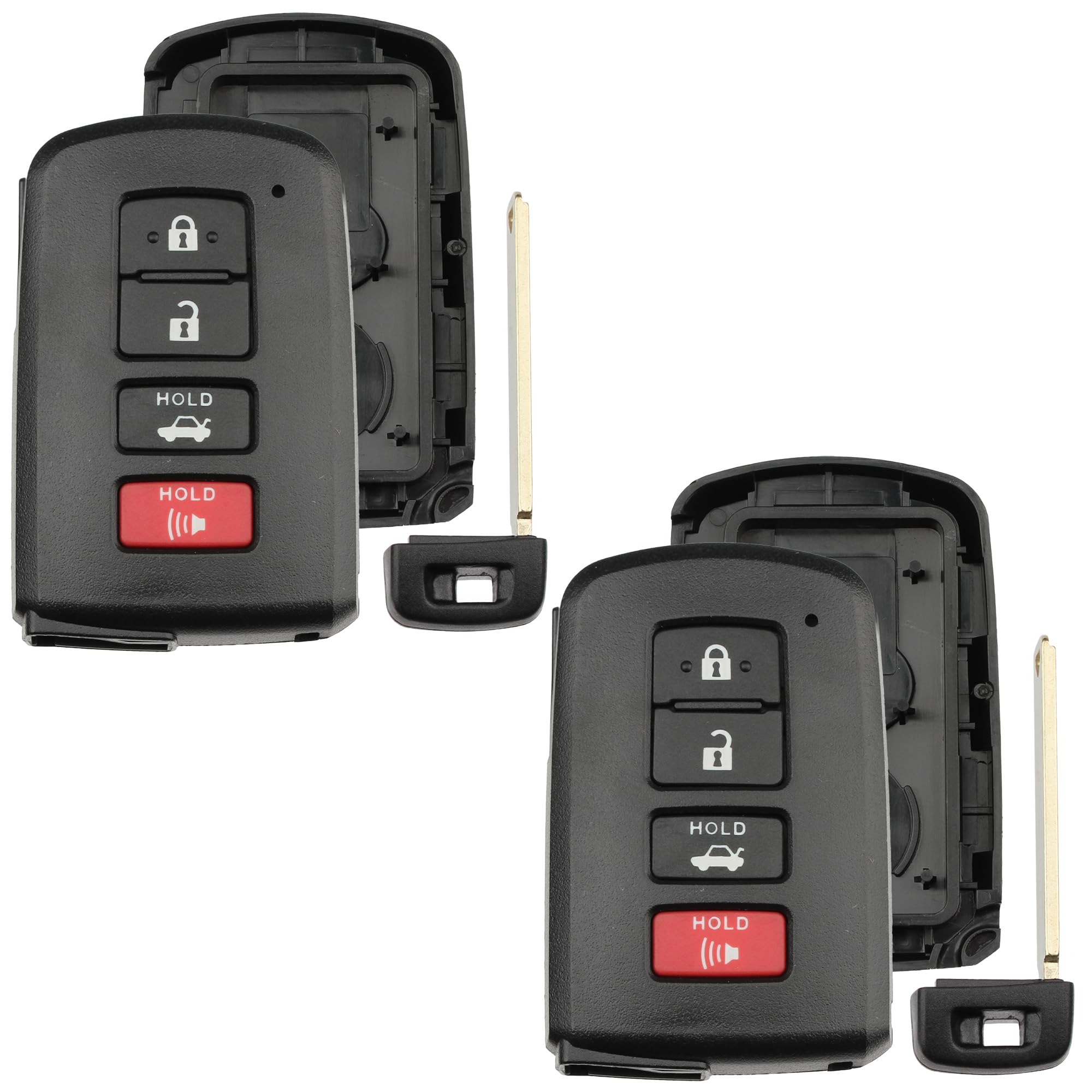 Key Fob Shell for Toyota – HYQ14FBA, 4-Button