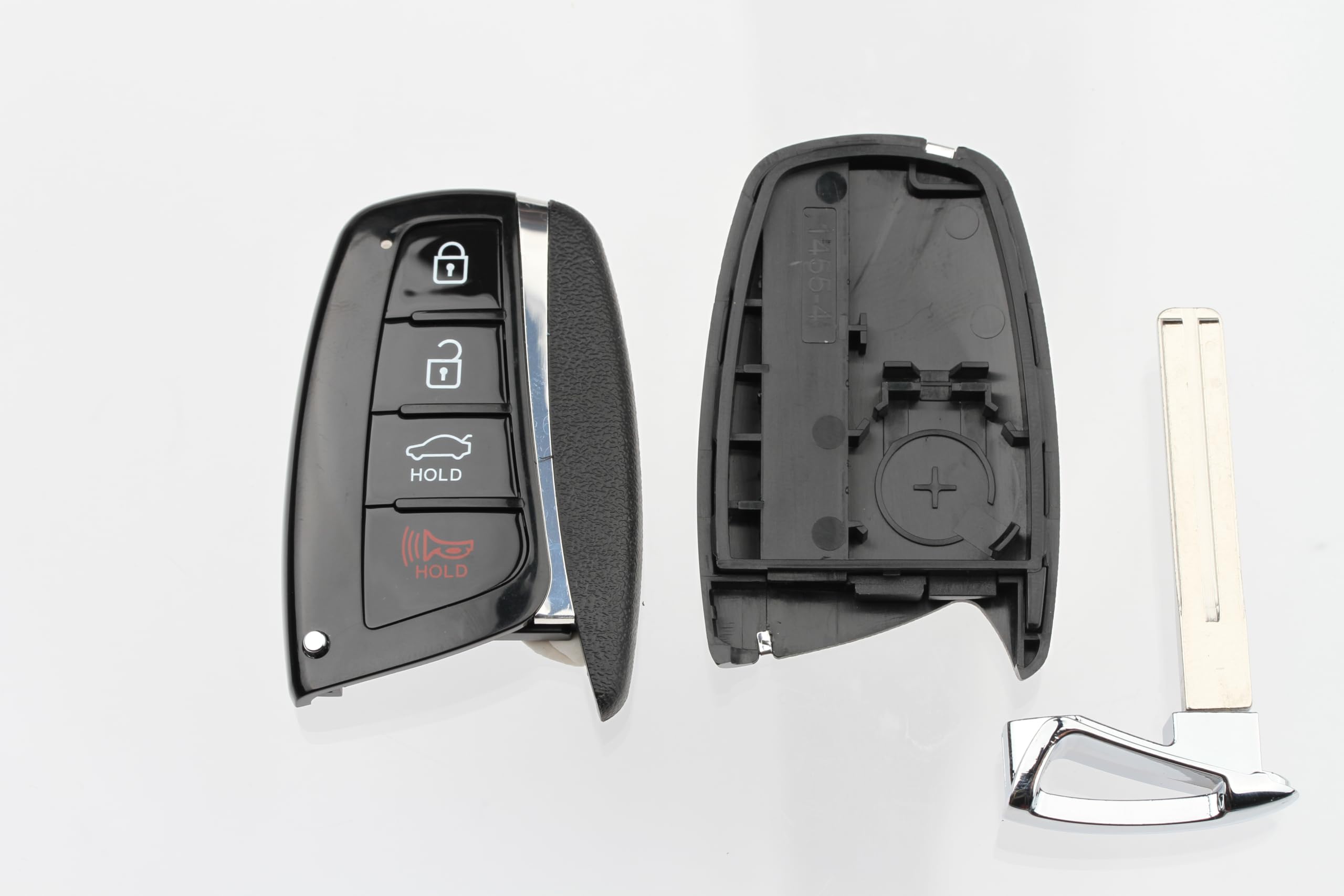FOBTEK Smart Key Fob Shell Case & Button Pad for Hyundai SY5DHFNA433