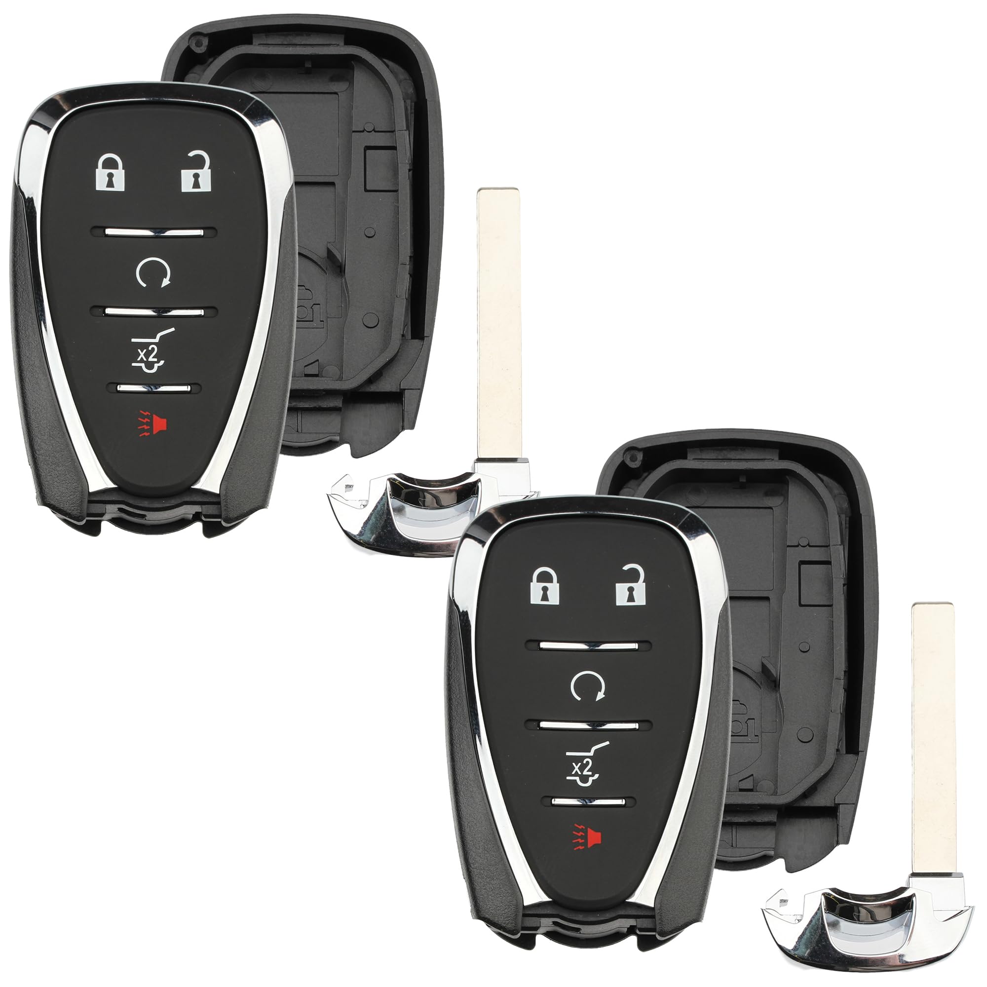 Key Fob Shell for Chevy – HYQ4EA, 5-Button