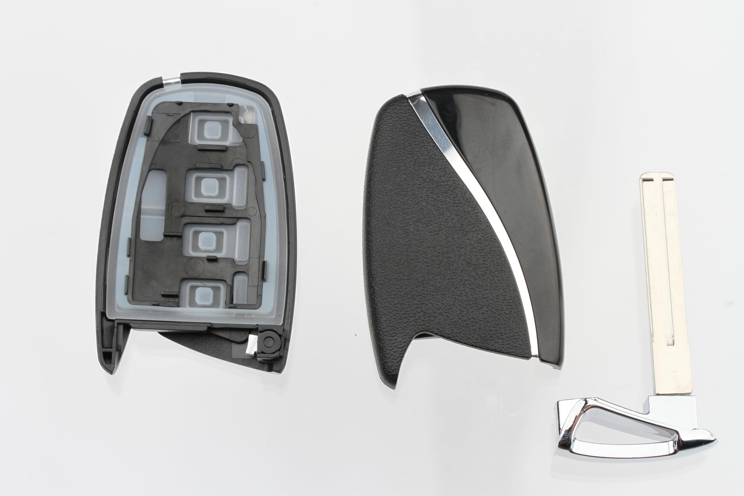 FOBTEK Smart Key Fob Shell Case & Button Pad for Hyundai SY5DHFNA433