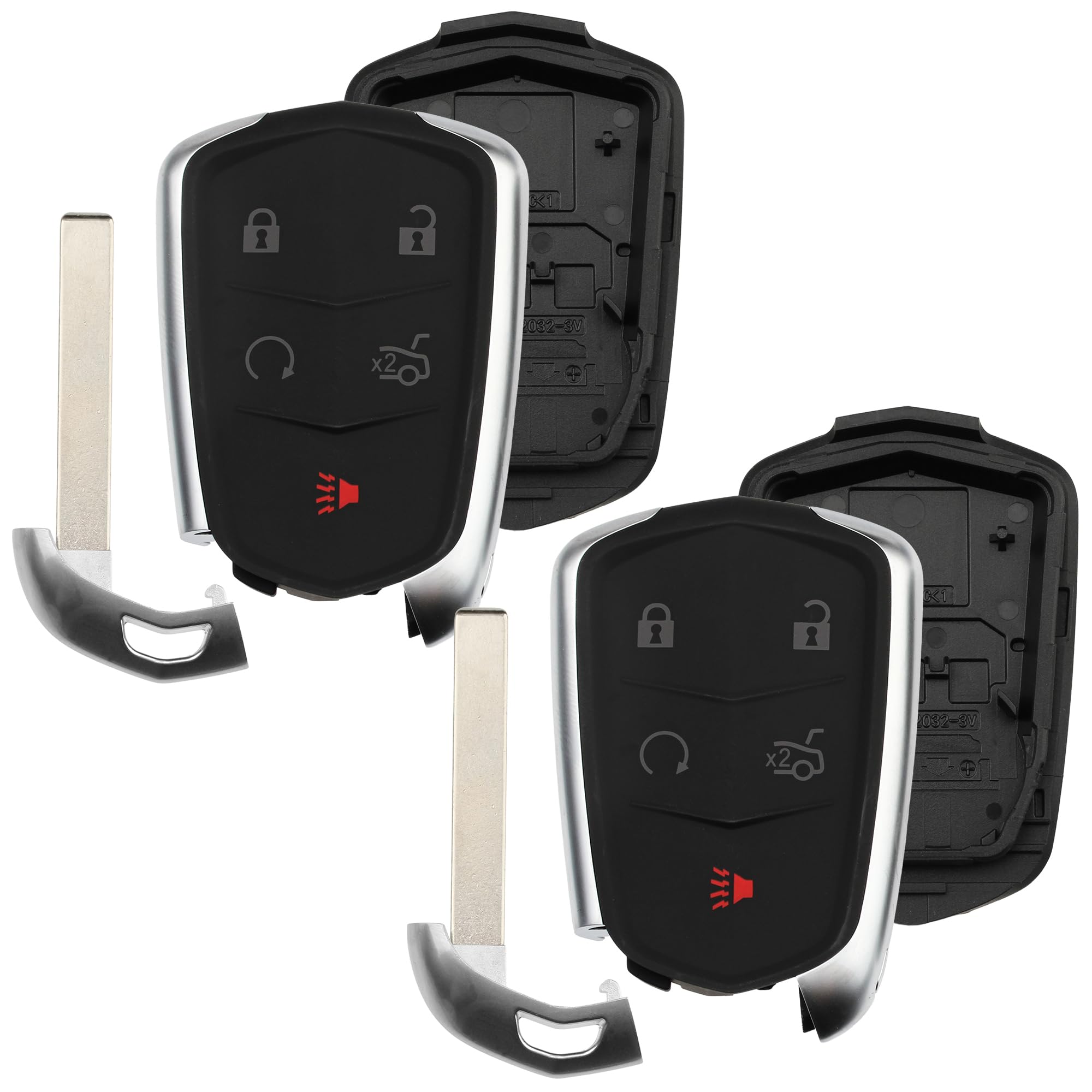 Key Fob Shell for Cadillac – HYQ2AB HYQ2EB, 5-Button