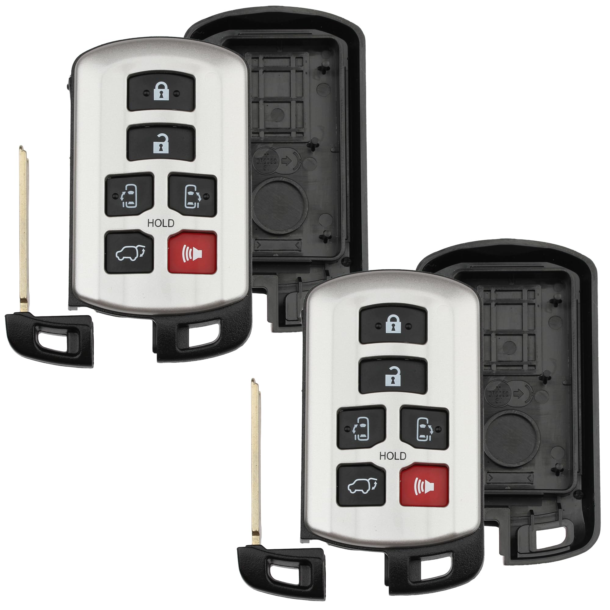 Key Fob Shell for Toyota – HYQ14ADR, 6-Button