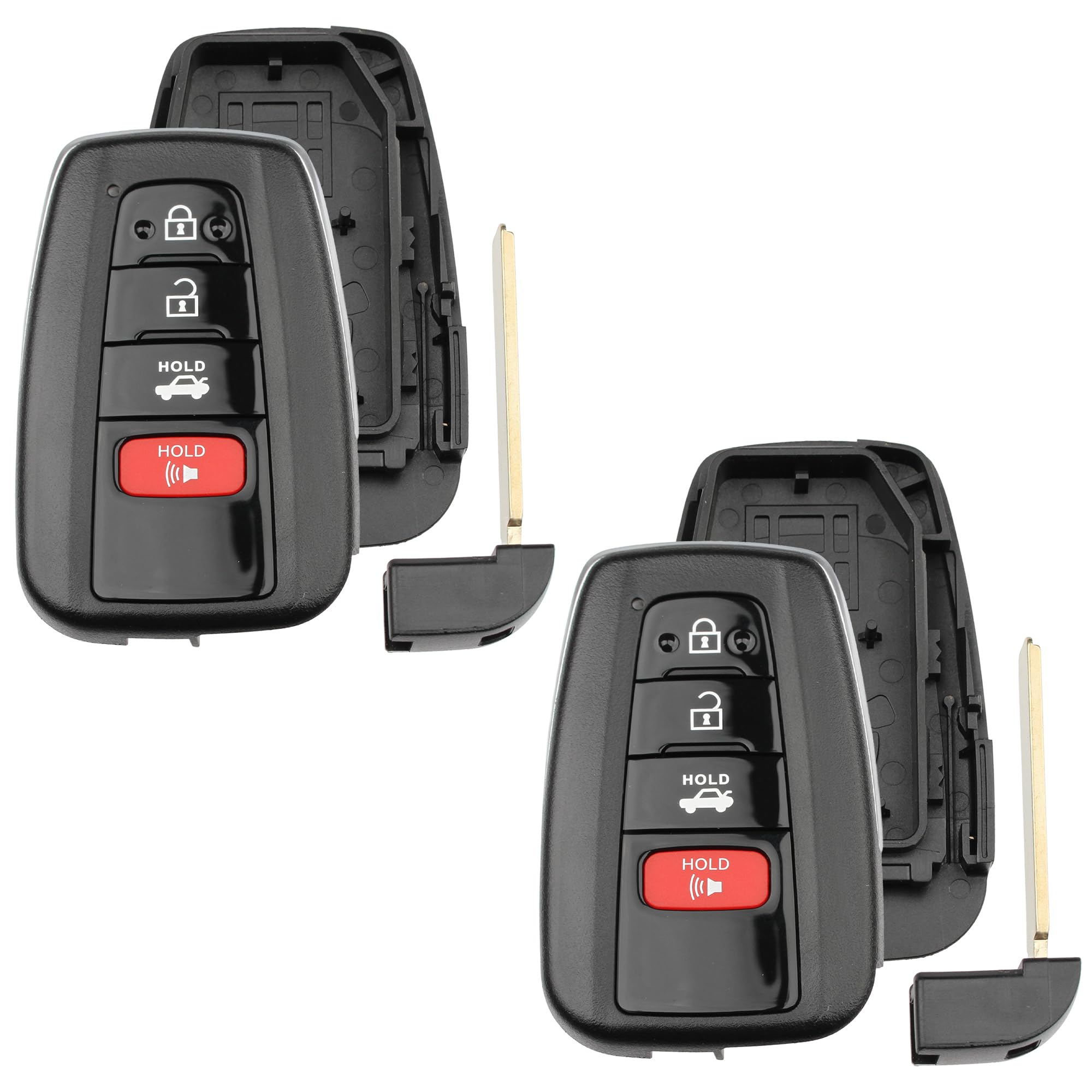 Key Fob Shell for Toyota – HYQ14FBC, 4-Button