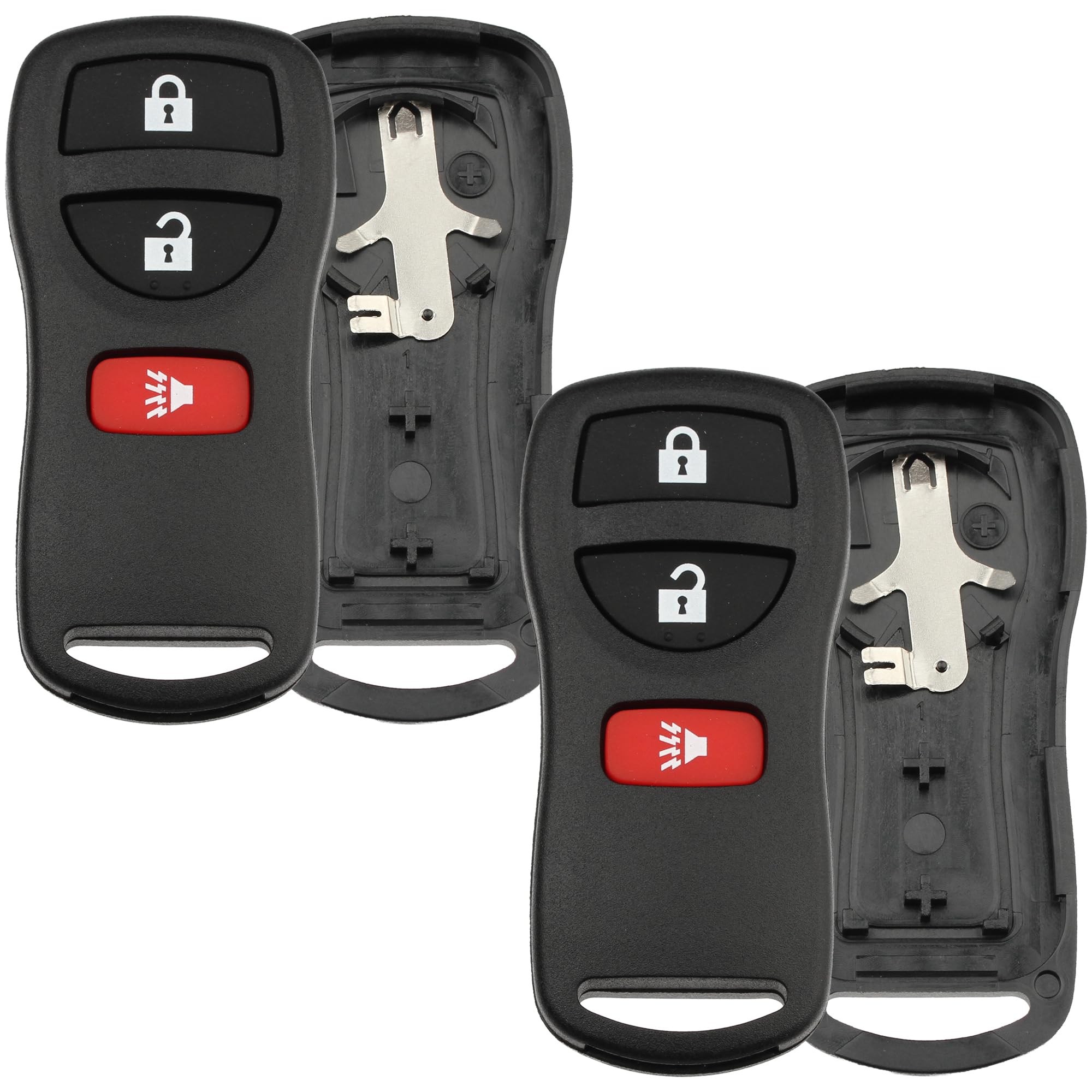 Key Fob Shell for Nissan Infiniti – KBRASTU15, 3-Button