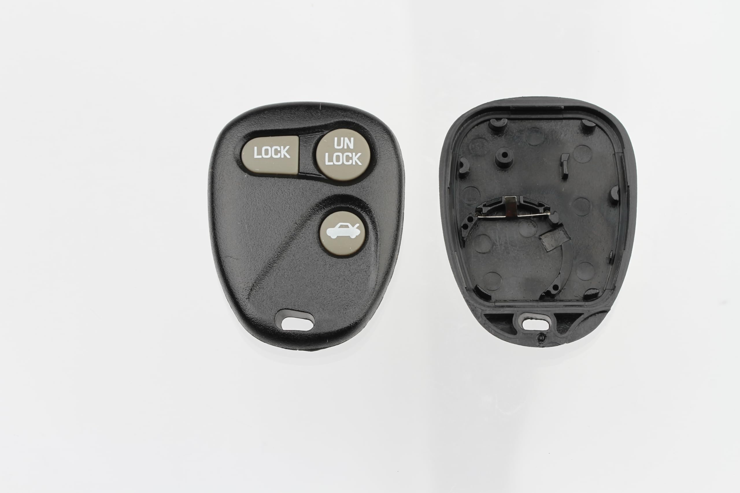 FOBTEK Key Fob Shell Case for Chevy Buick Pontiac ABO1502T, 3-Button