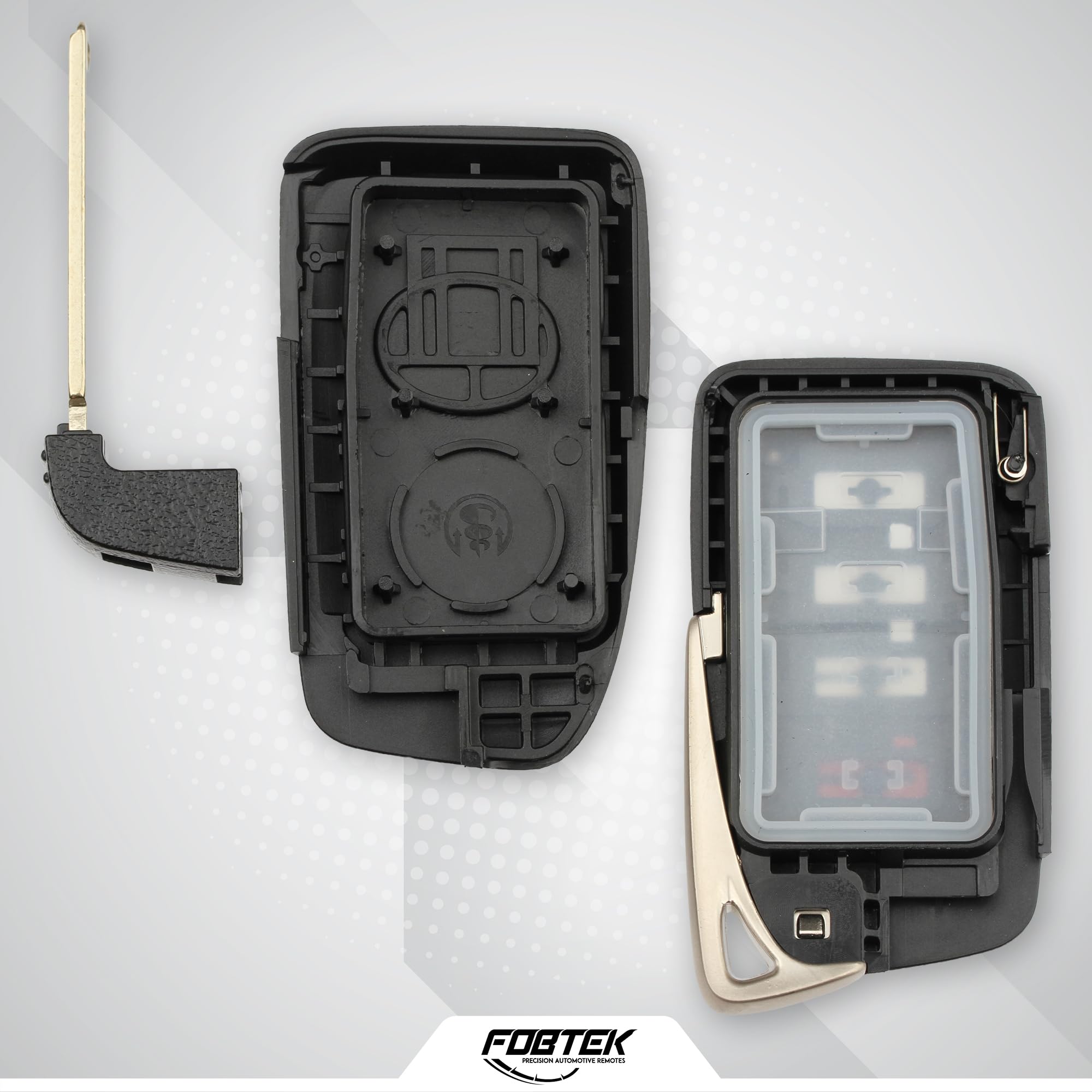 FOBTEK Smart Key Fob Shell Case for Lexus HYQ14FBA, 4-Button