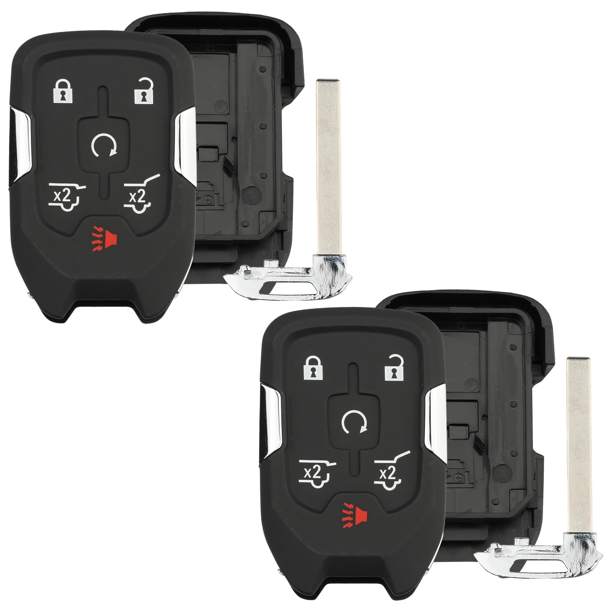 Key Fob Shell for Chevy GMC – HYQ1AA, 6-Button