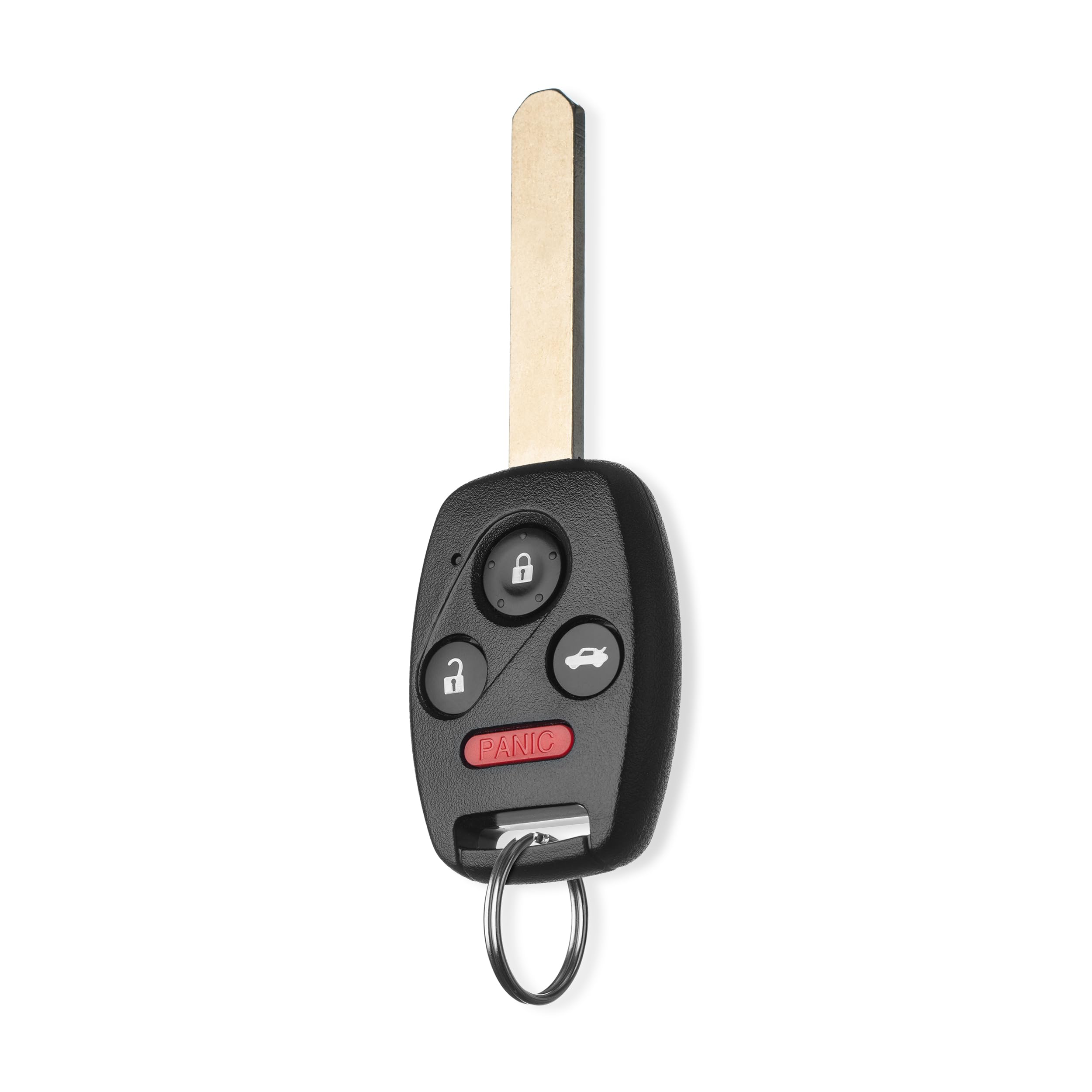 FOBTEK Keyless Entry Remote Head Key Fob for Honda Accord Sedan Pilot Replacement for KR55WK49308, 35118-TA0-A00 (for ID46, 4-Button)