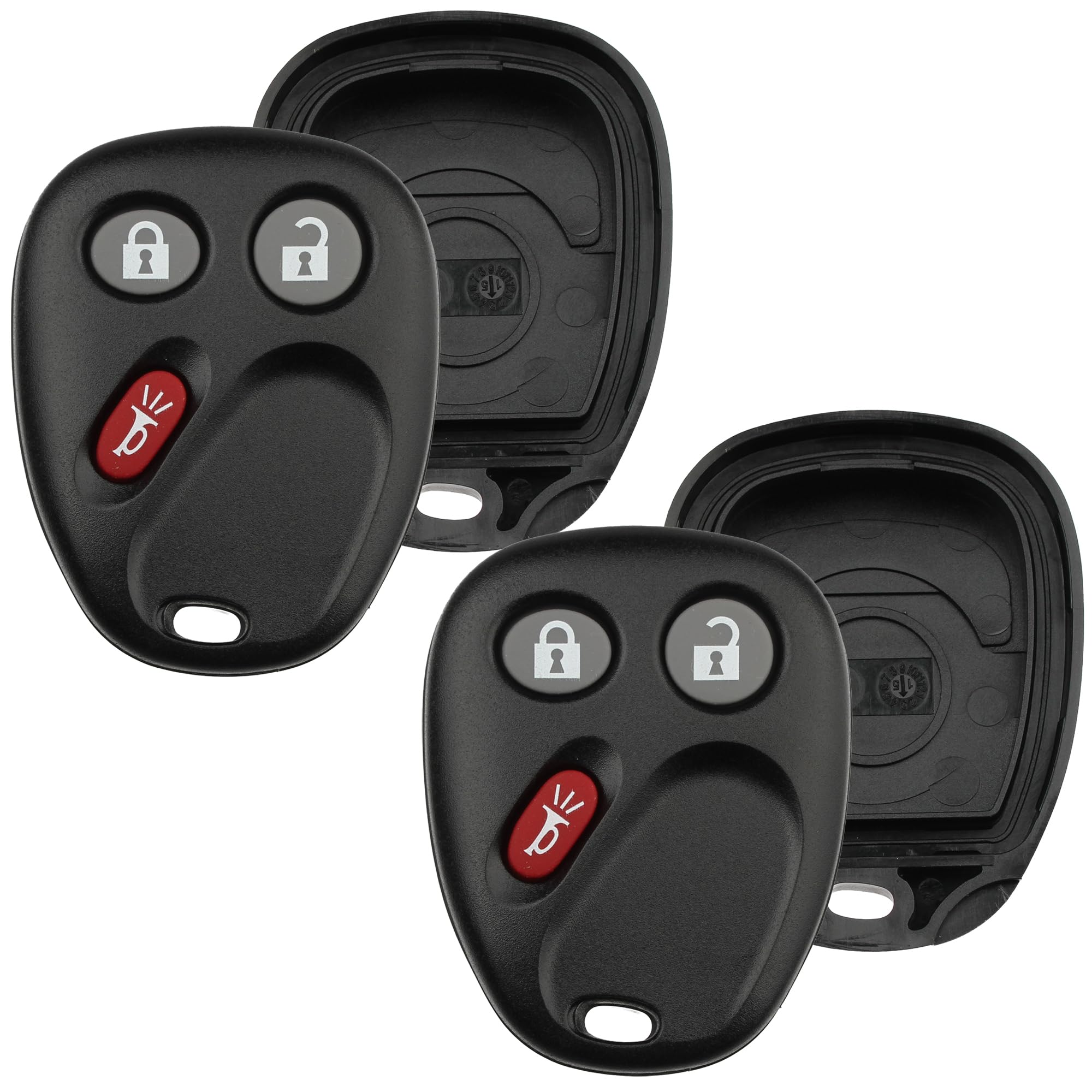 Key Fob Shell for Chevy GMC Cadillac – LHJ011, 3-Button
