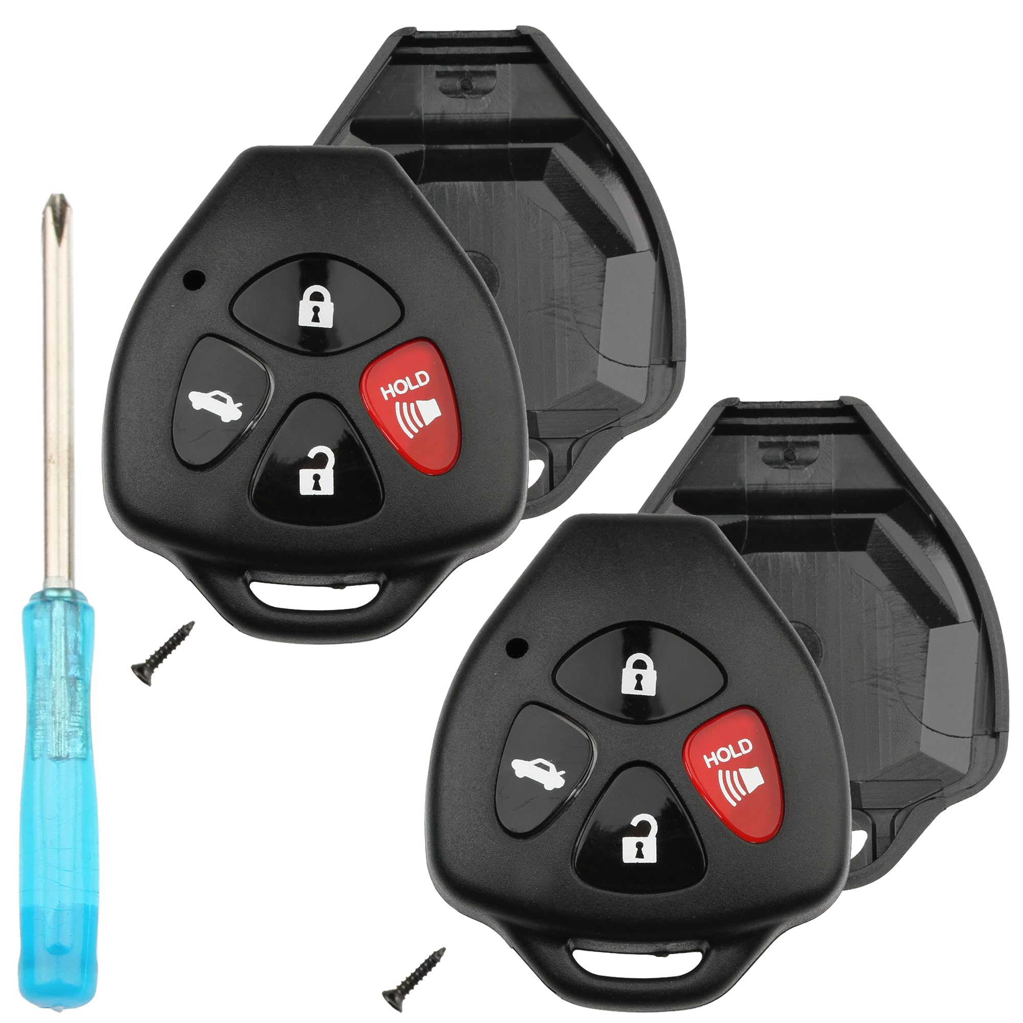 Key Fob Shell for Toyota Scion Subaru – HYQ12BBY GQ4-29T MOZB41TG, 4-Button