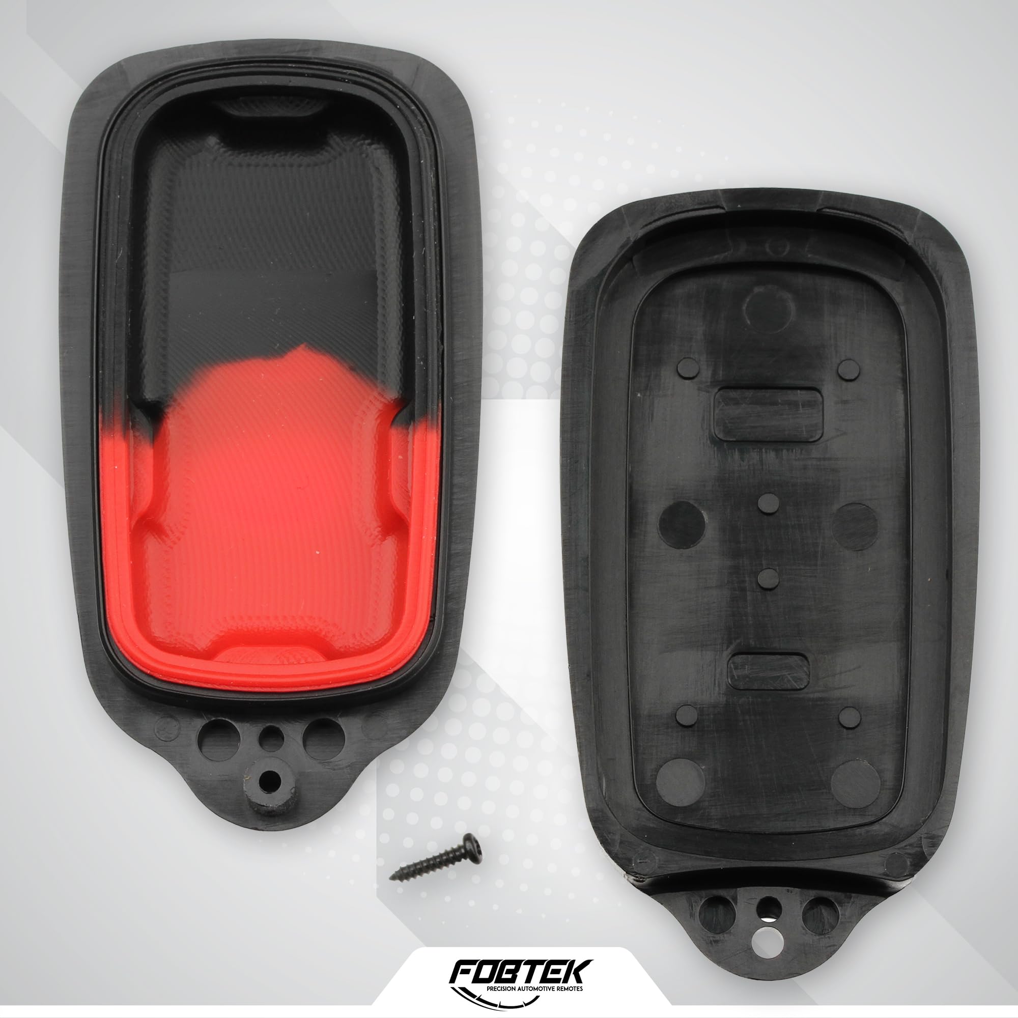 FOBTEK Key Fob Shell Case & Button Pad for Honda Isuzu Acura HYQ1512R
