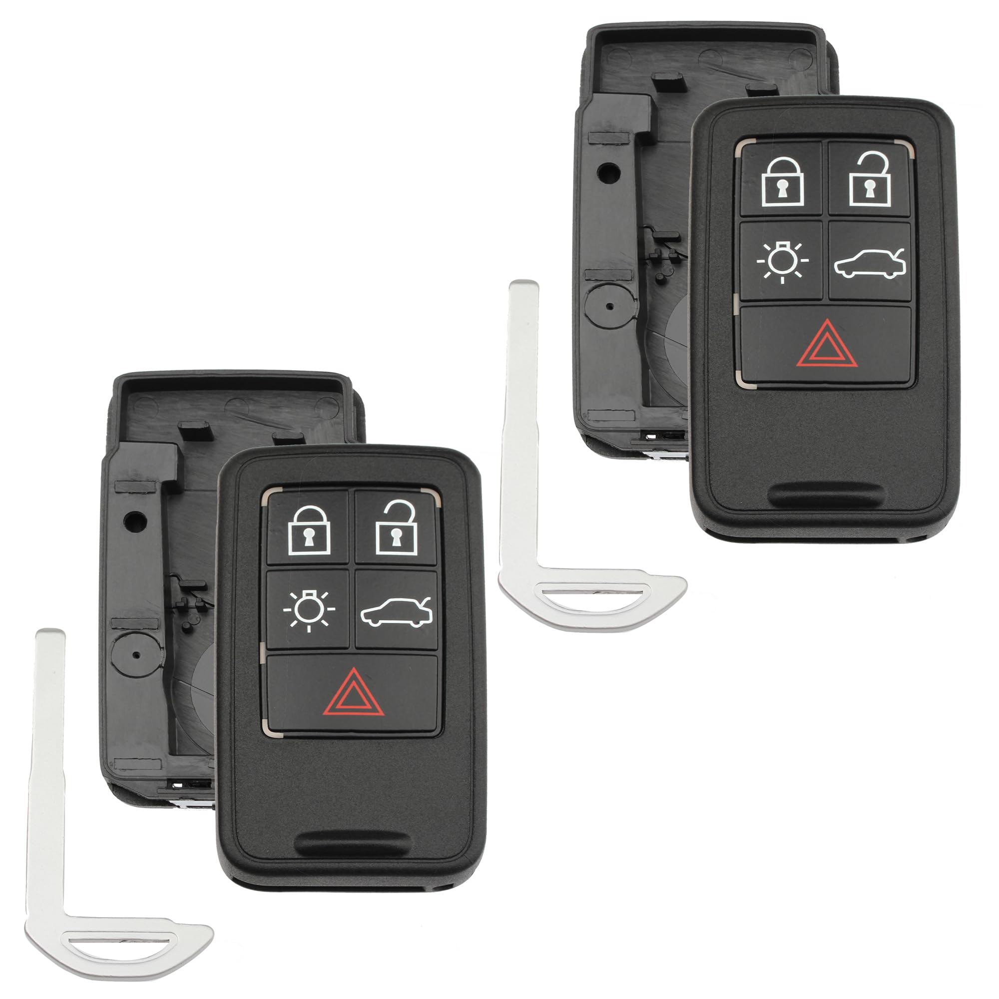 Key Fob Shell for Volvo – KR55WK49264, 5-Button