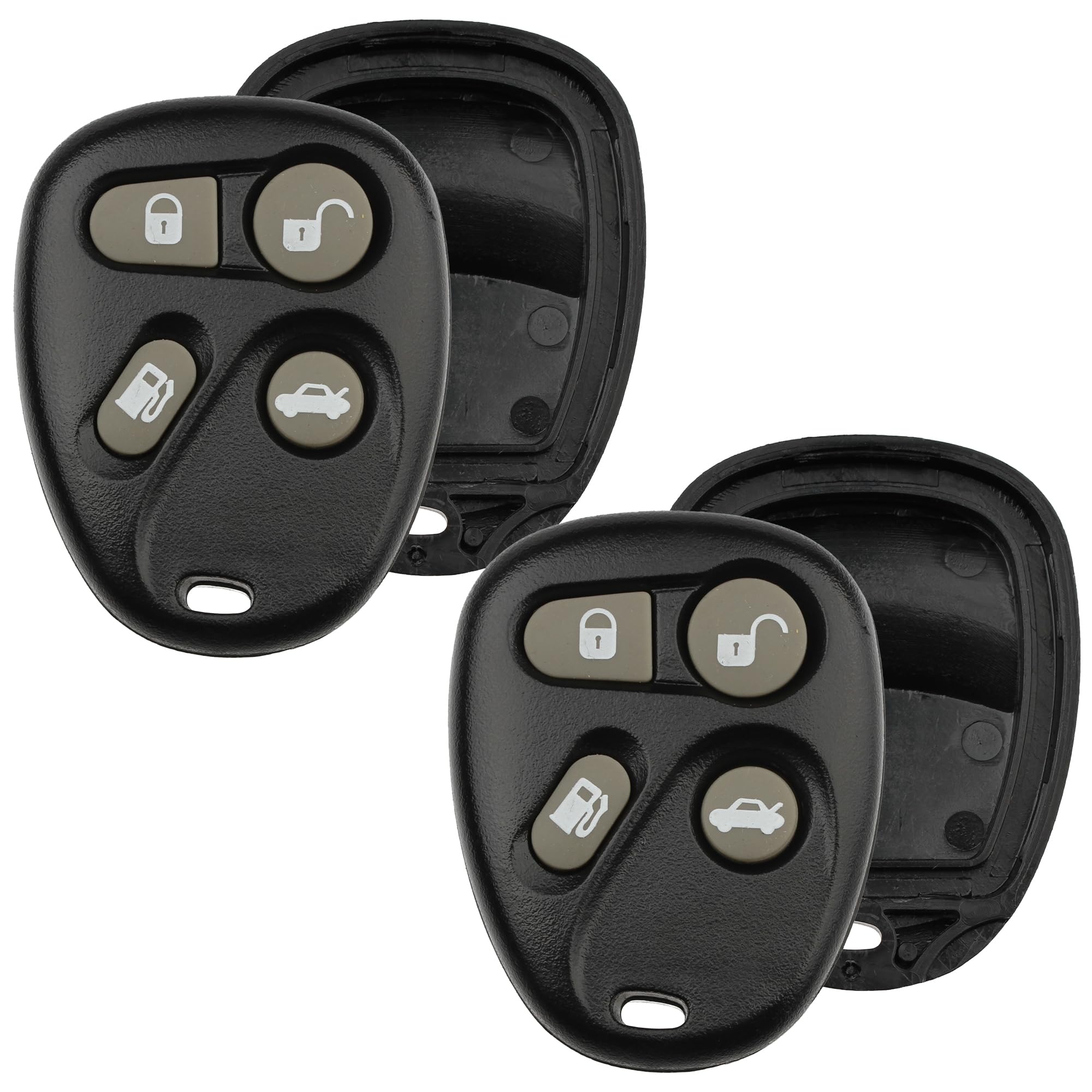 Key Fob Shell for Cadillac – KOBLEAR1XT KOBUT1BT, 4-Button