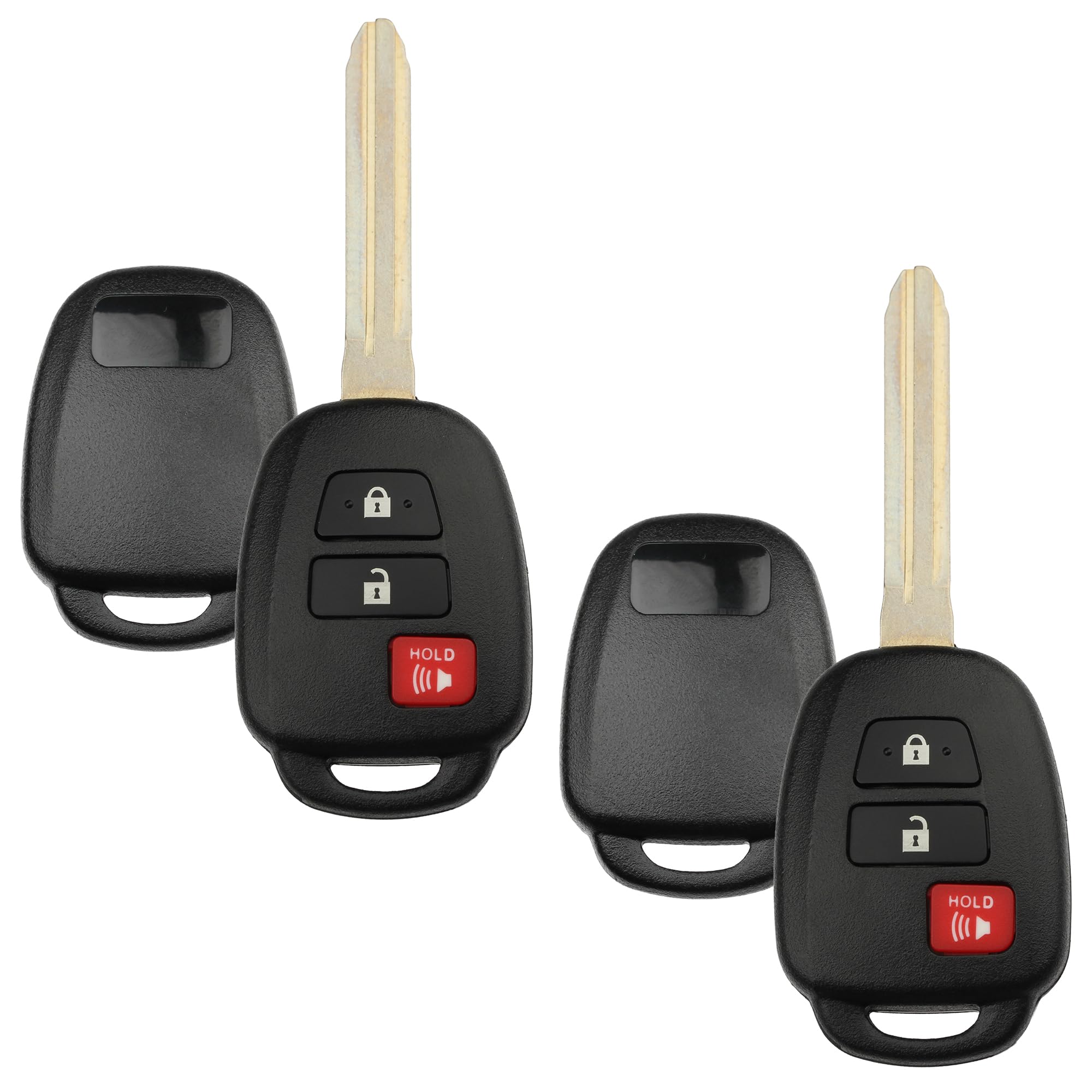 Key Fob Shell for Toyota – GQ4-52T, 3-Button
