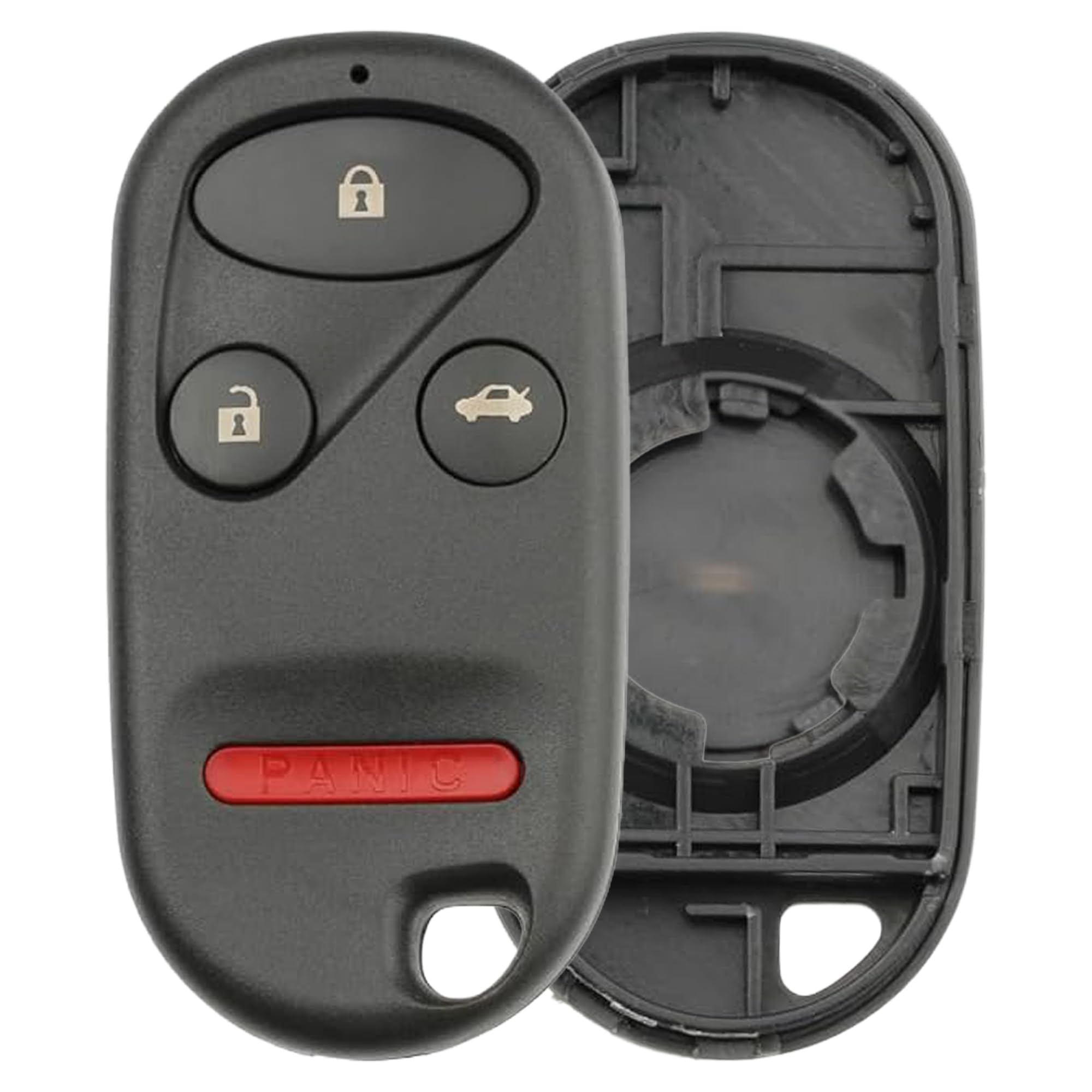 FOBTEK Key Fob Shell Case & Button Pad for Acura A269ZUA108, 4-Button