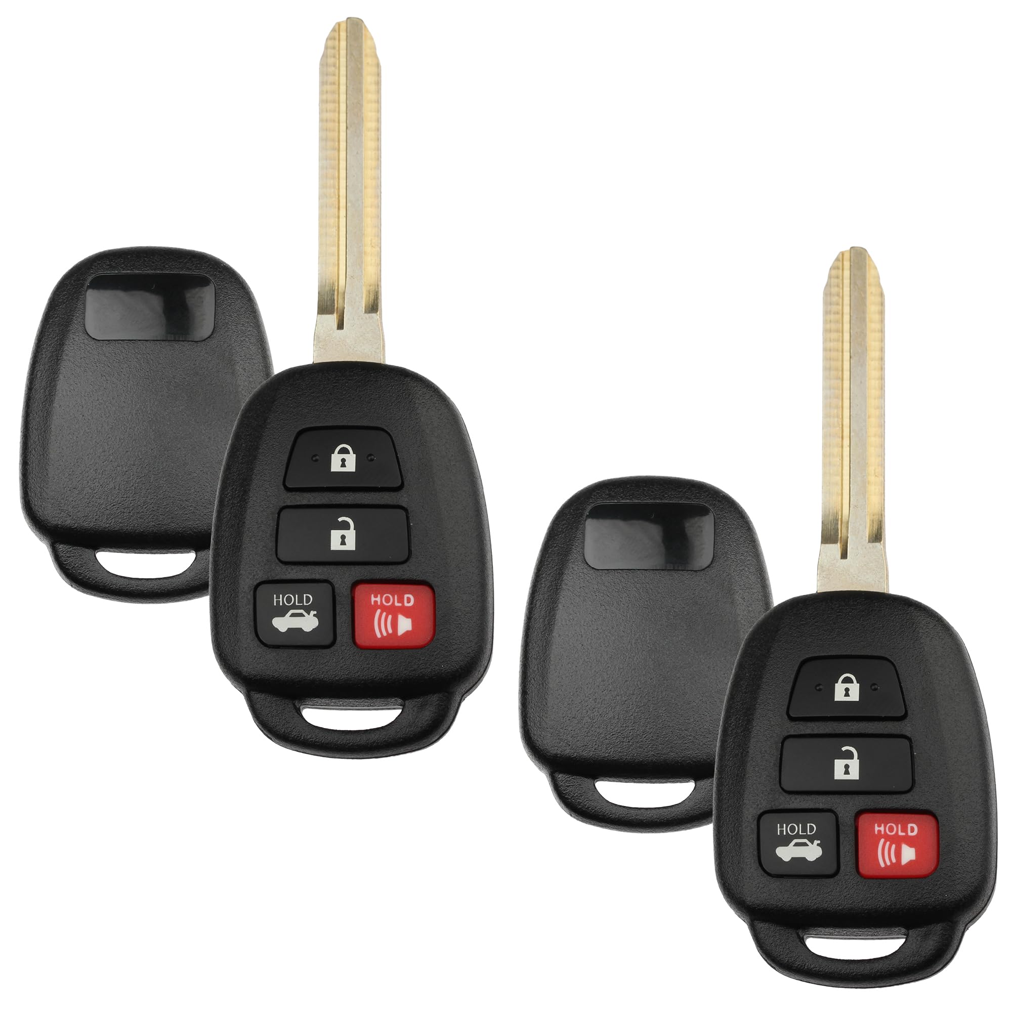 Key Fob Shell for Toyota – GQ4-52T, 4-Button