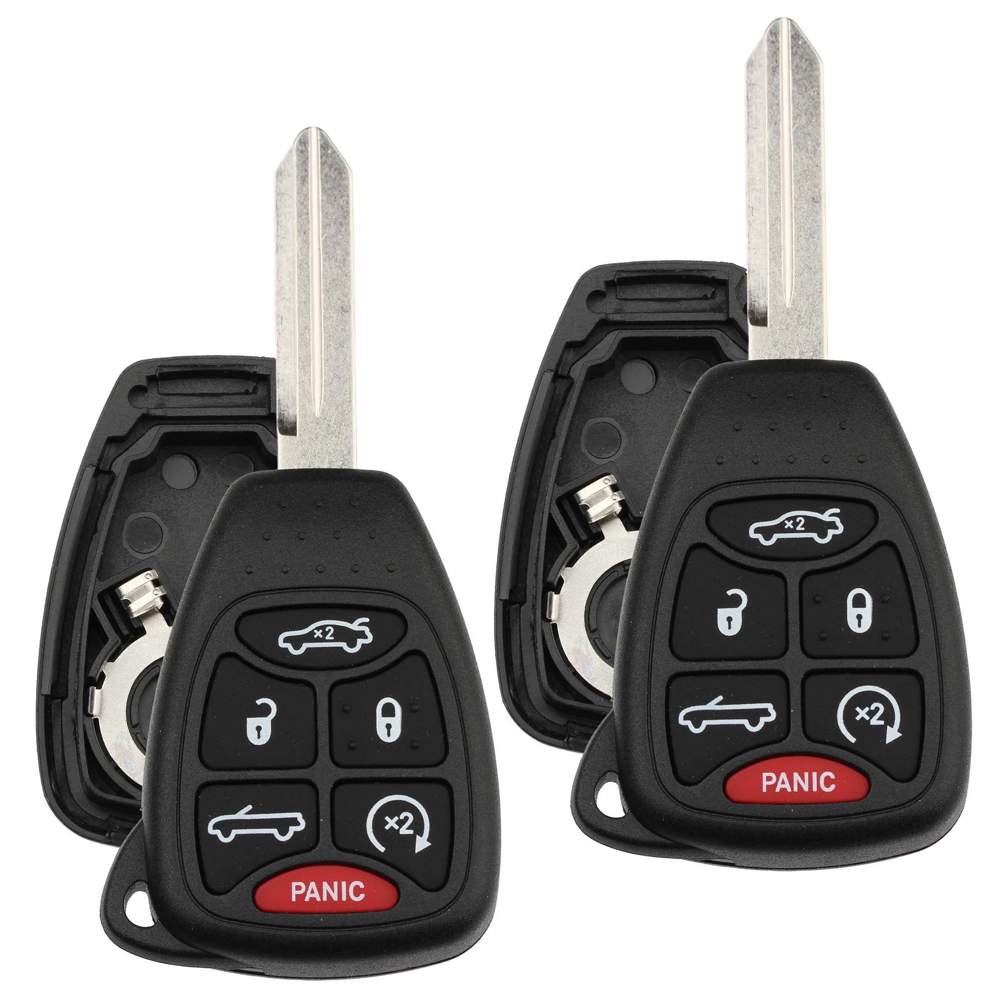 Key Fob Shell for Chrysler – OHT692427AA OHT692713AA, 6-Button
