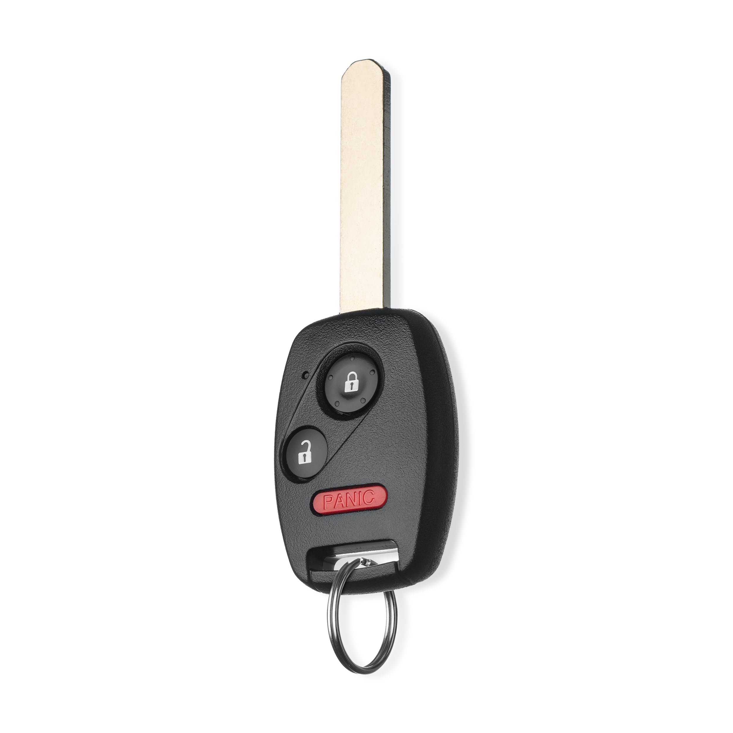 FOBTEK Keyless Entry Remote Head Key Fob for Honda Odyssey Ridgeline Fit Replacement for OUCG8D-380H-A, 35111-SHJ-305 (for ID46, 3-Button)