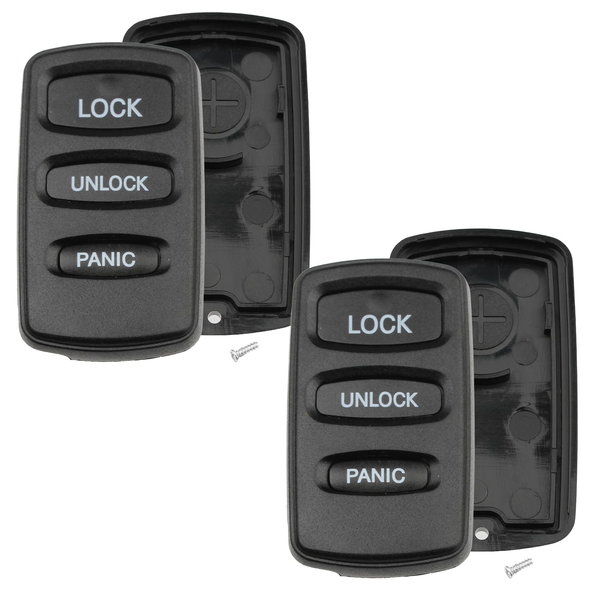 Key Fob Shell for Mitsubishi Chrysler Dodge – G8D-525M-A G8D-522M-A OUCG8D-525M-A, 3-Button