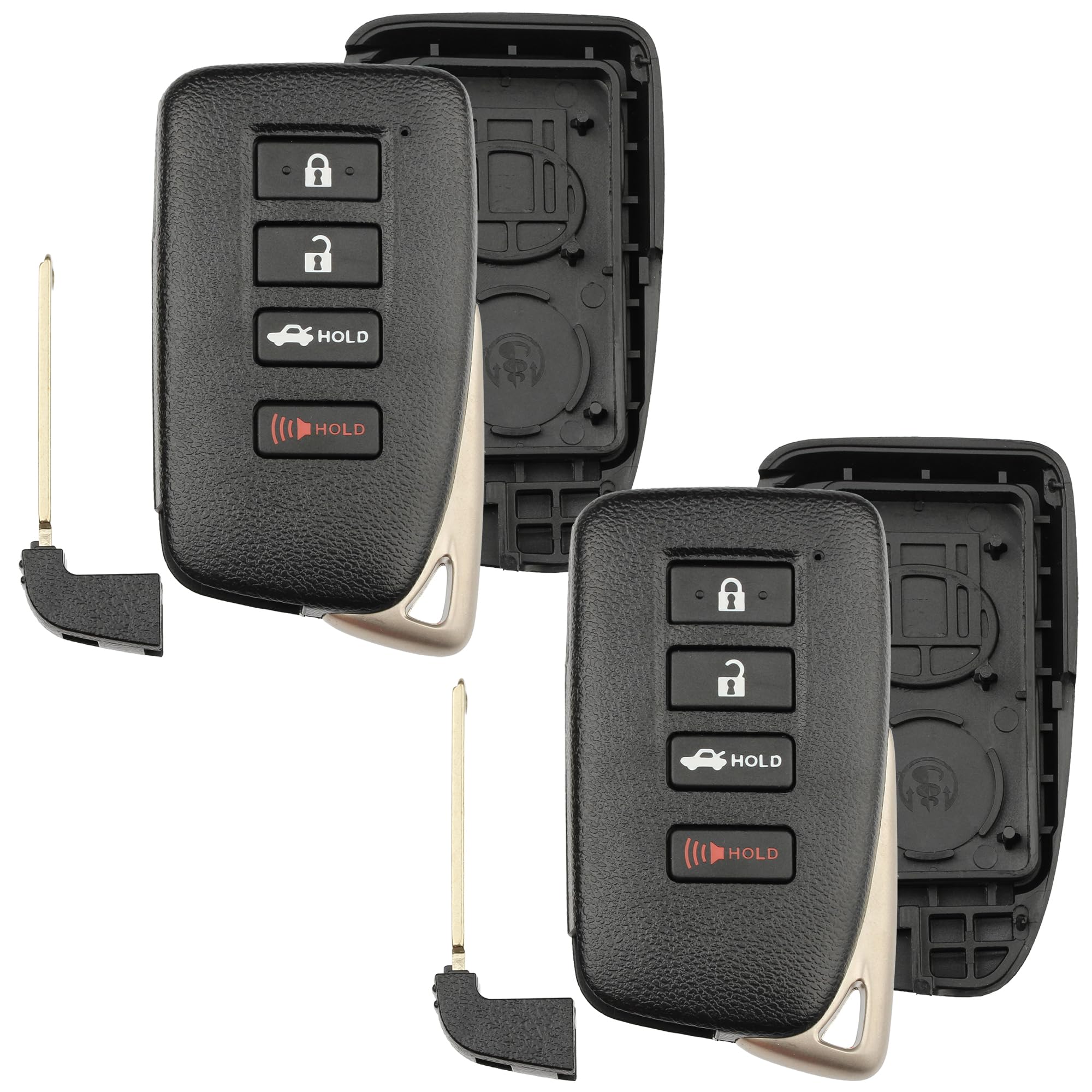 Key Fob Shell for Lexus – HYQ14FBA HYQ14FBB, 4-Button