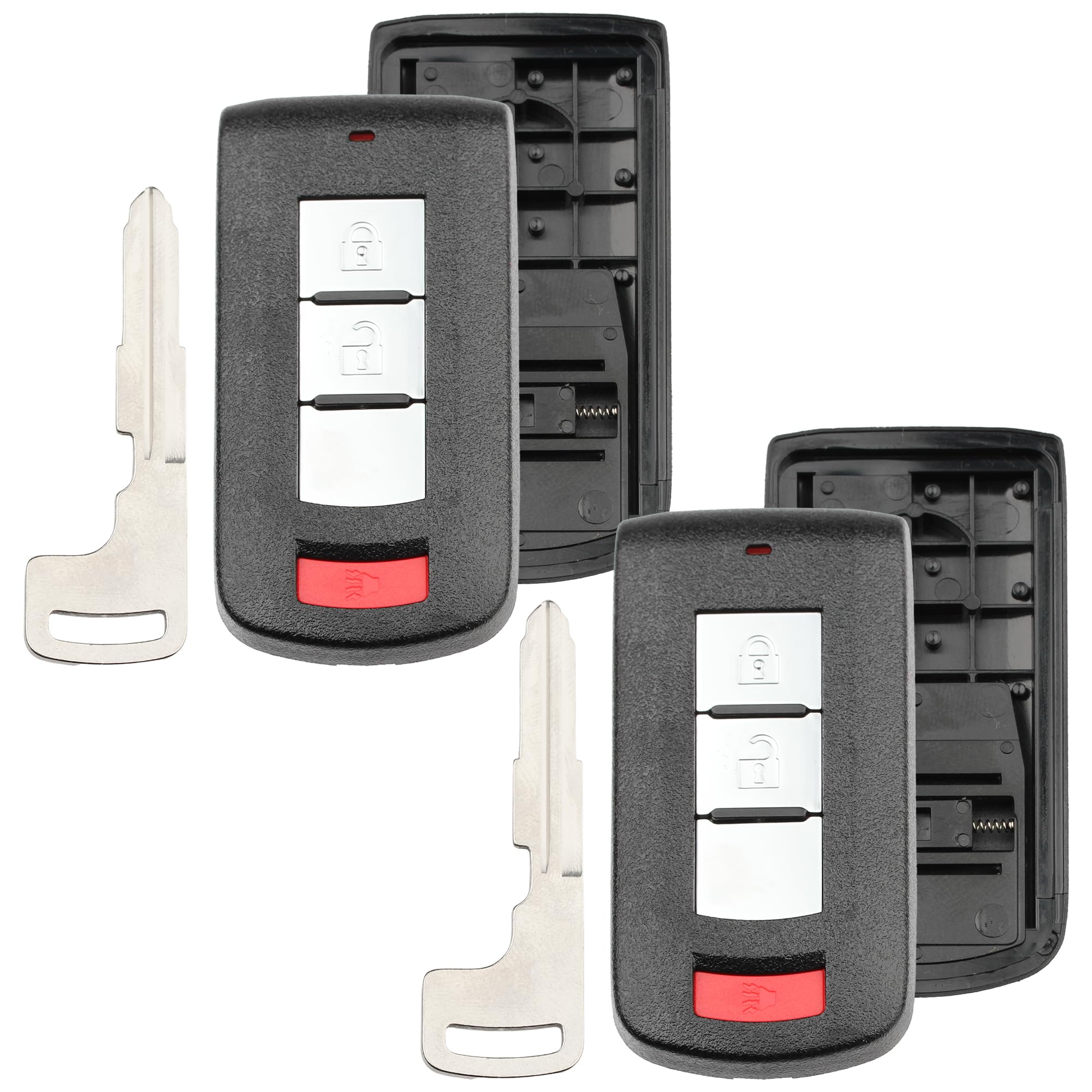 Key Fob Shell for Mitsubishi – OUC644M, 3-Button