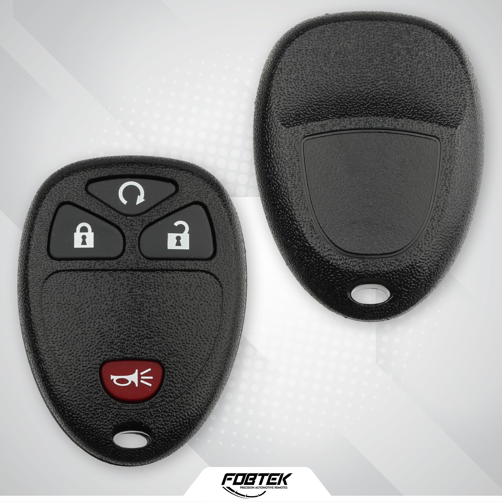 FOBTEK Key Fob Keyless Remote for Chevy GMC Cadillac OUC60270, 4-Button