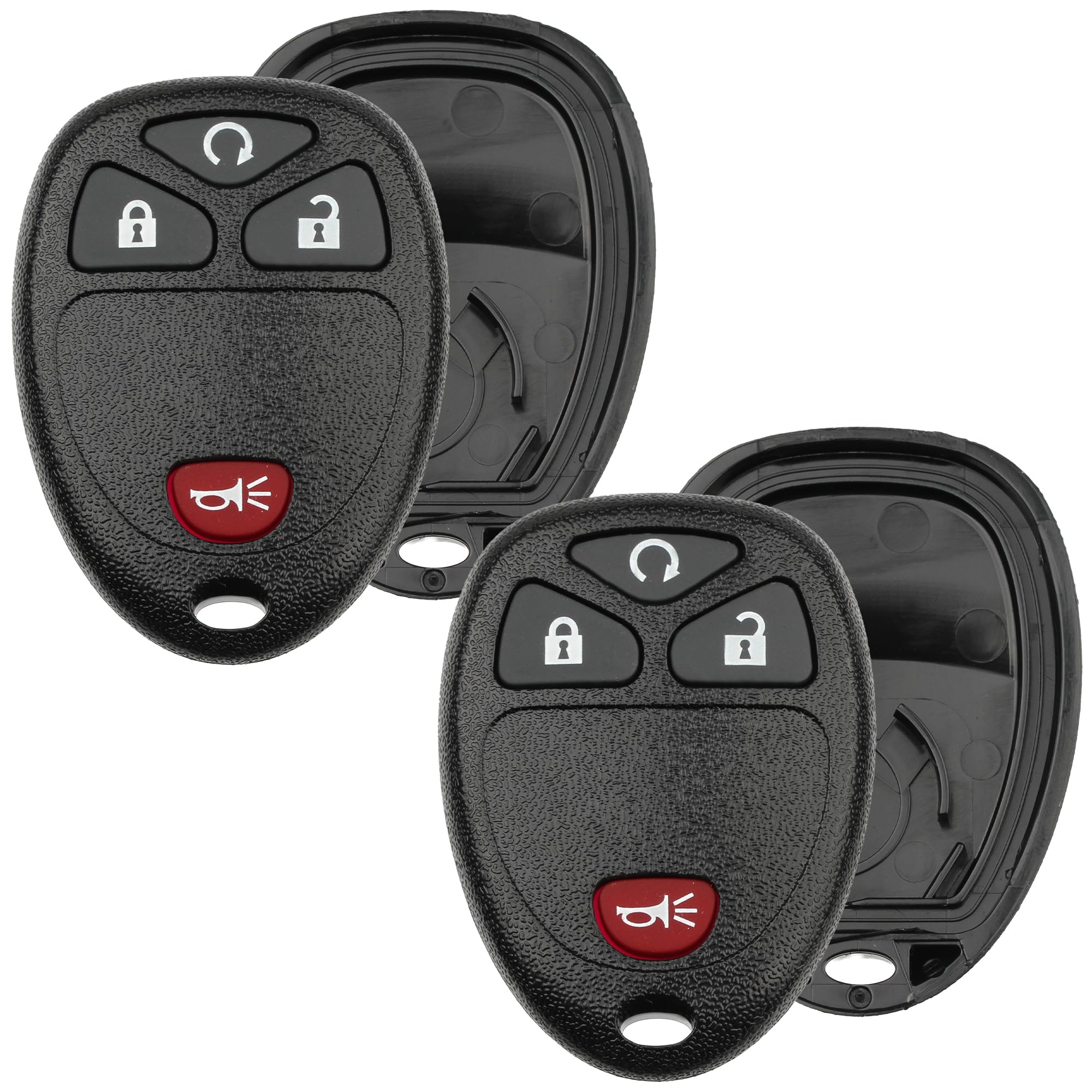 Key Fob Shell for Chevy GMC Cadillac – OUC60270 OUC60221 M3N5WY8109, 4-Button