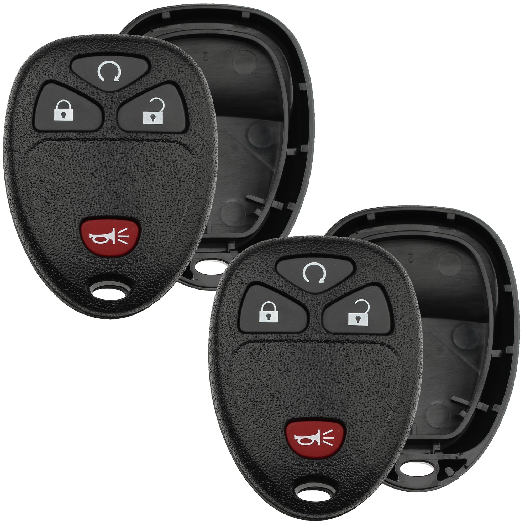 Key Fob Shell for Chevy Buick Pontiac – KOBGT04A, 4-Button