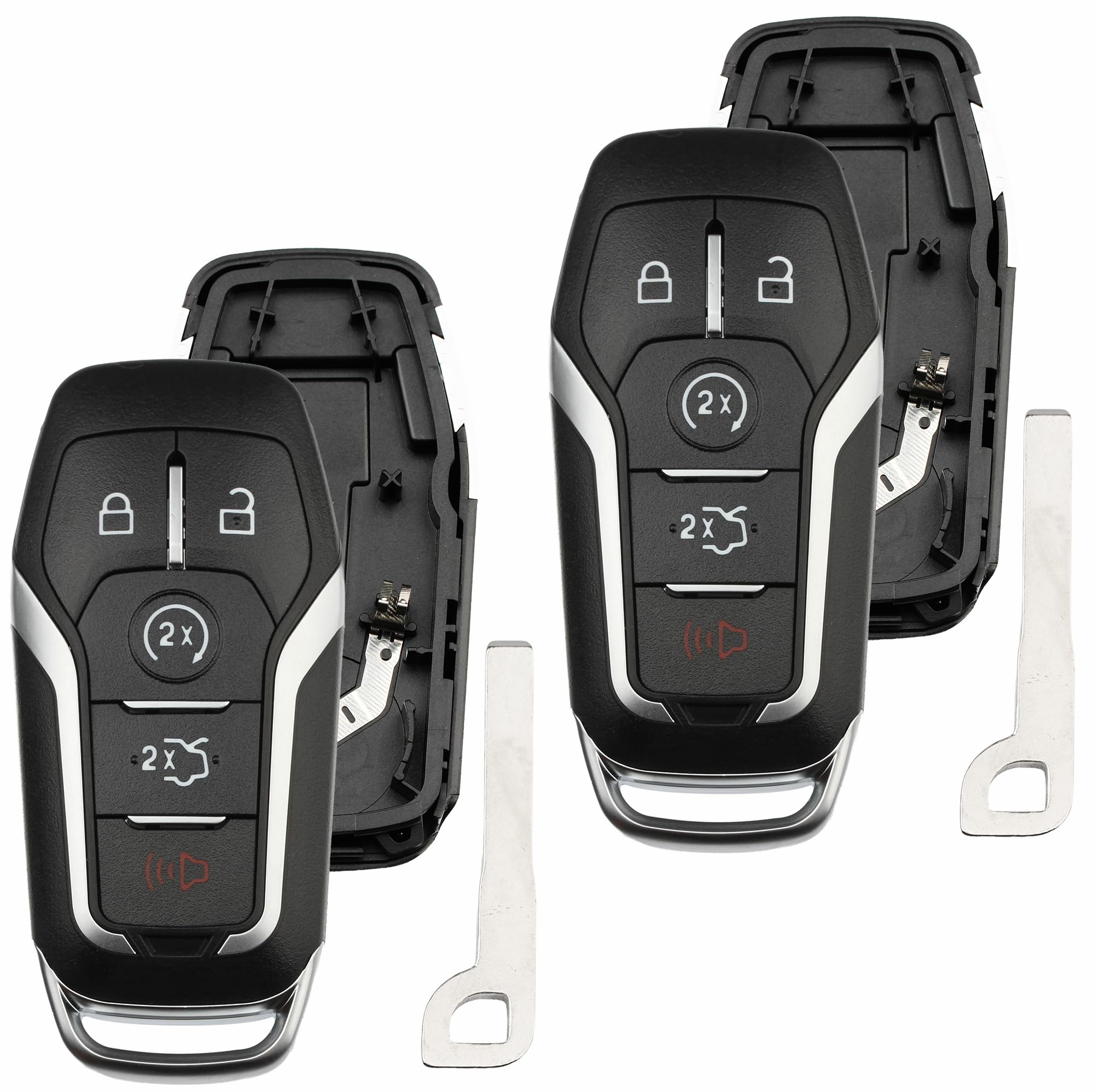 Key Fob Shell for Ford Lincoln – M3N-A2C31243300, 5-Button