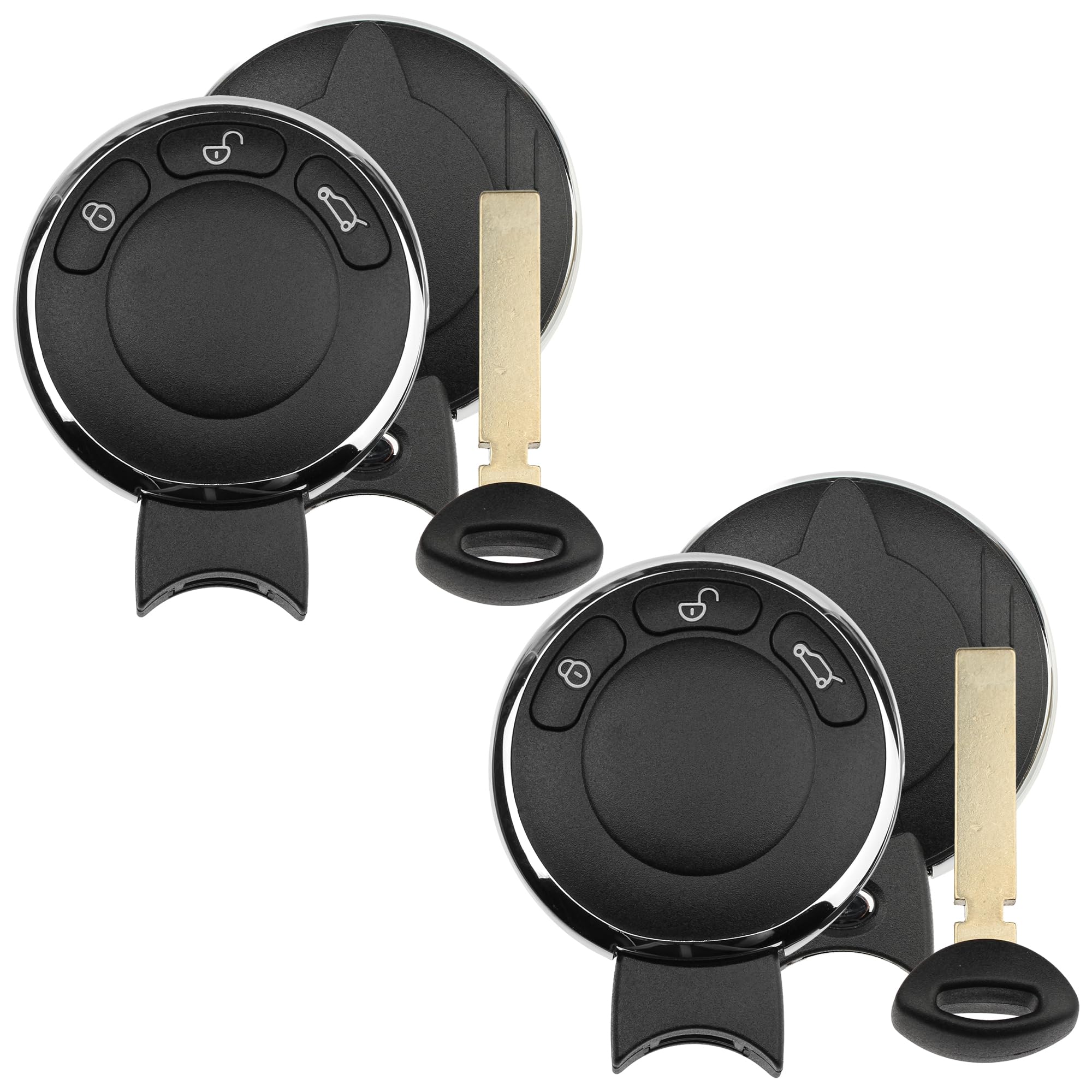 Key Fob Shell for Mini – KR55WK49333 IYZKEYR5602, 3-Button