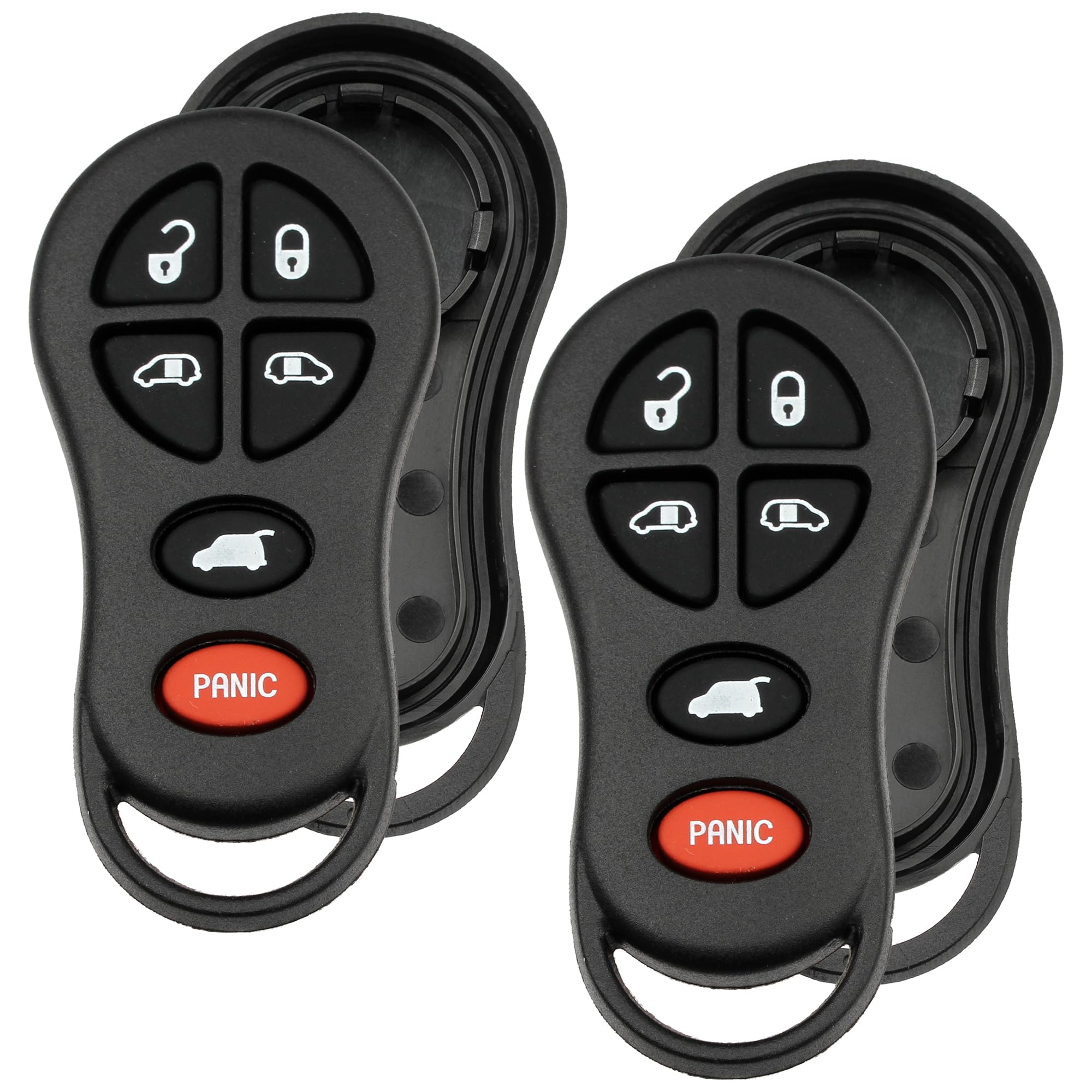 Key Fob Shell for Chrysler Dodge – GQ43VT18T, 6-Button