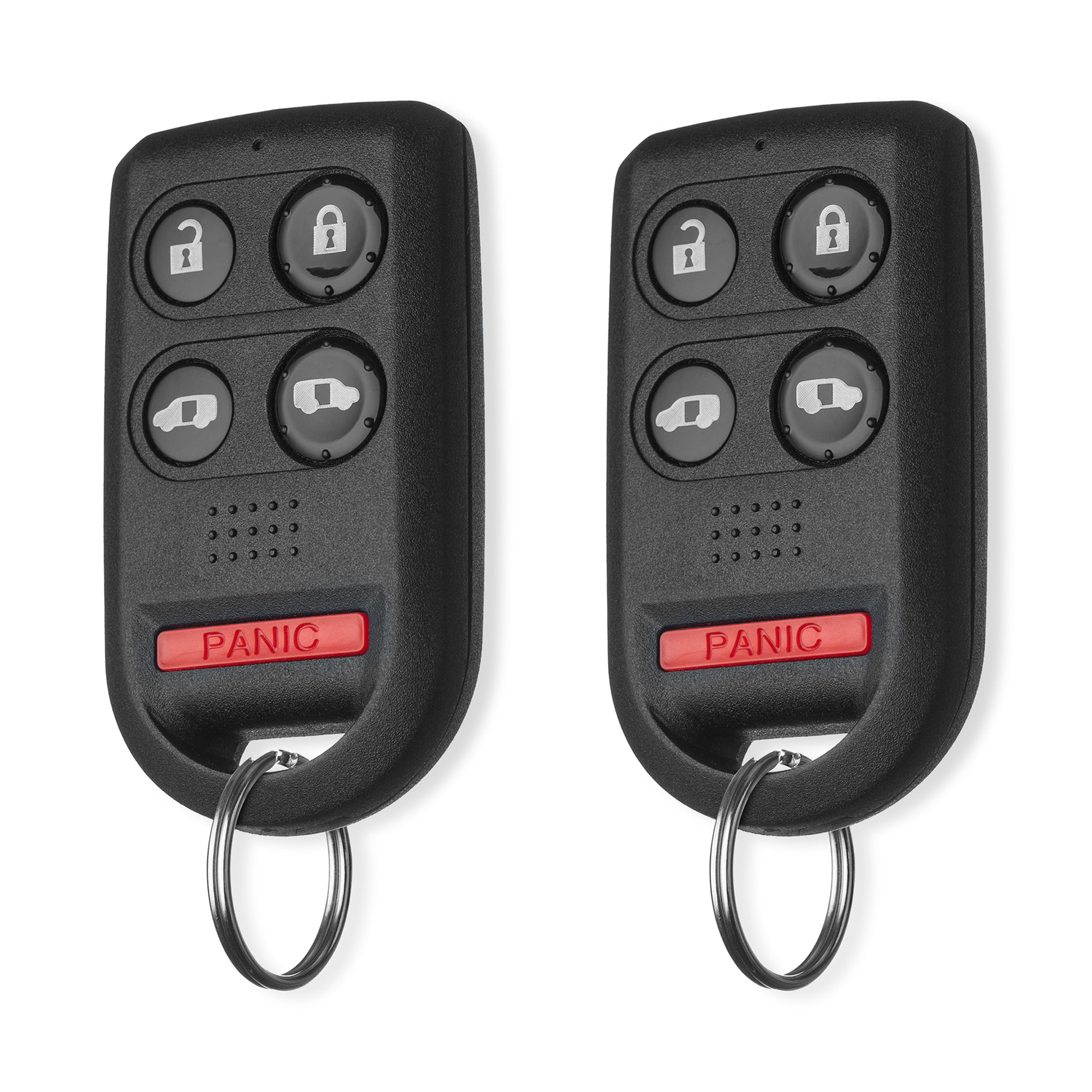 FOBTEK Keyless Entry Remote Head Key Fob for 2005-2010 Honda Odyssey Replacement for OUCG8D-399H-A, 72147-SHJ-A21 (for ID46, 5-Button)