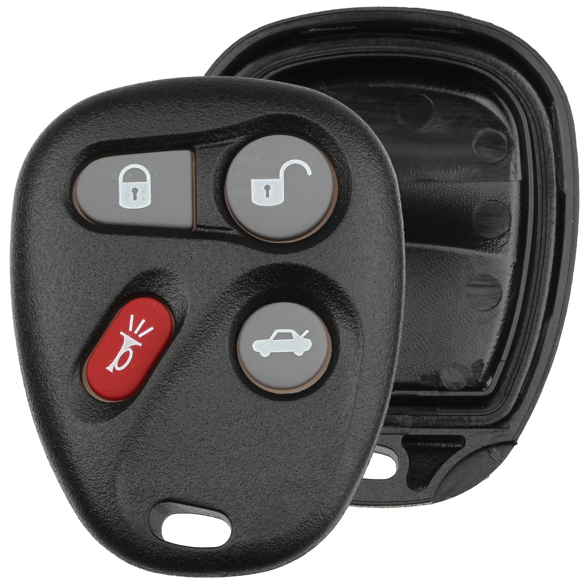 FOBTEK Key Fob Shell Case for Chevy Pontiac Buick KOBLEAR1XT