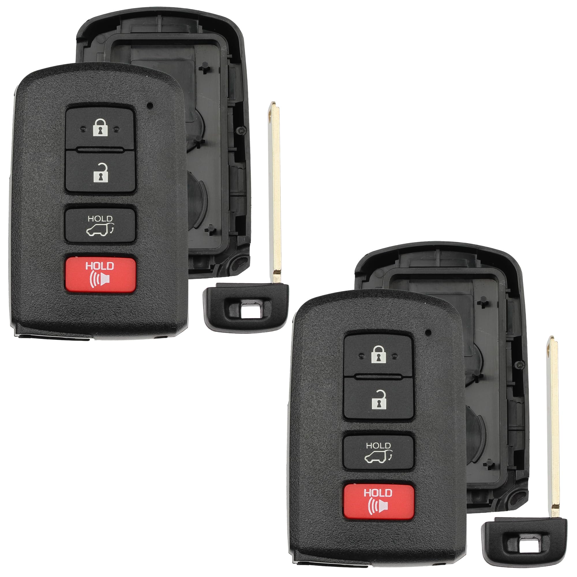 Key Fob Shell for Toyota – HYQ14FBA, 4-Button