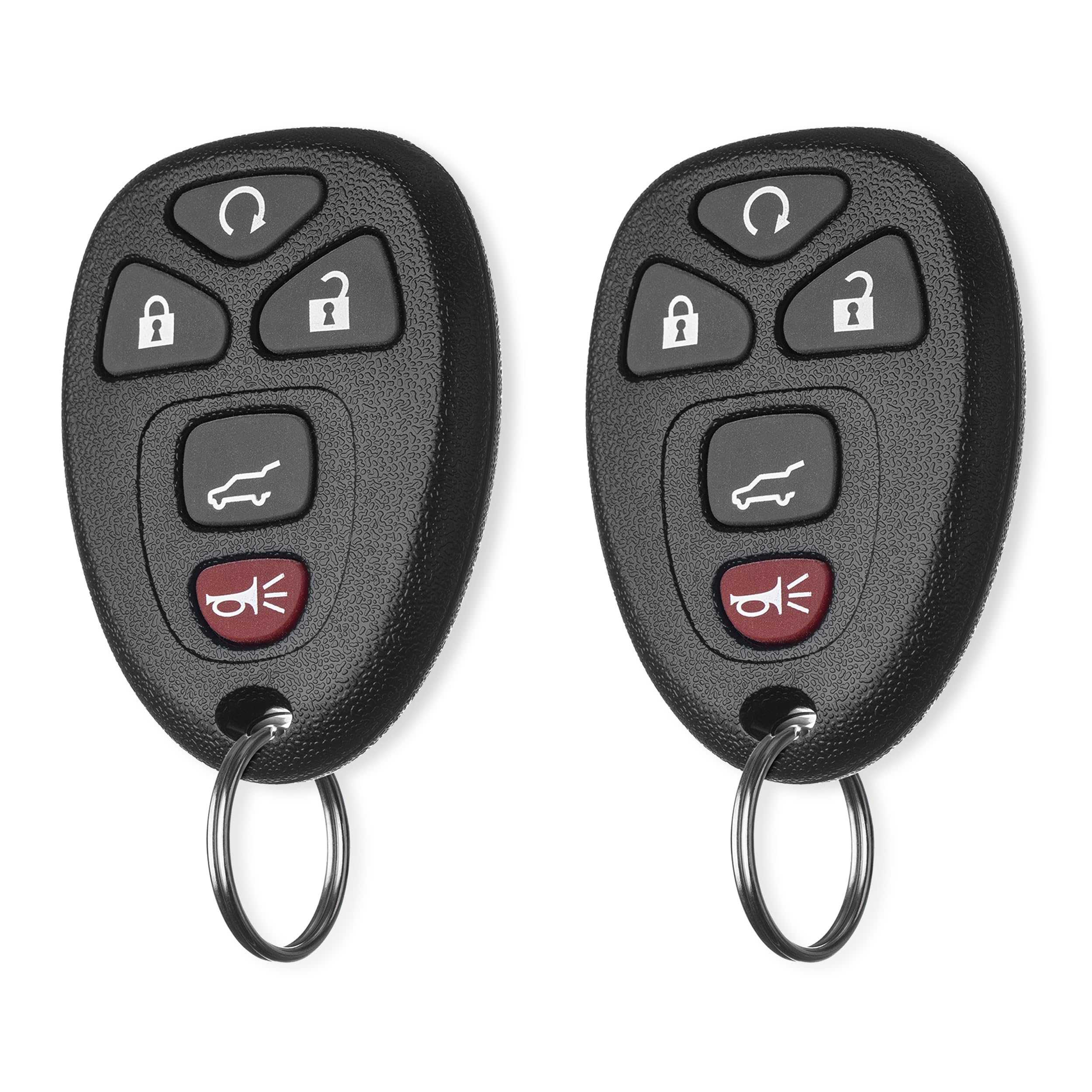 FOBTEK Key Fob Keyless Entry Remote for Chevy Traverse Buick Enclave GMC Acadia Replacement for OUC60221, 22936101