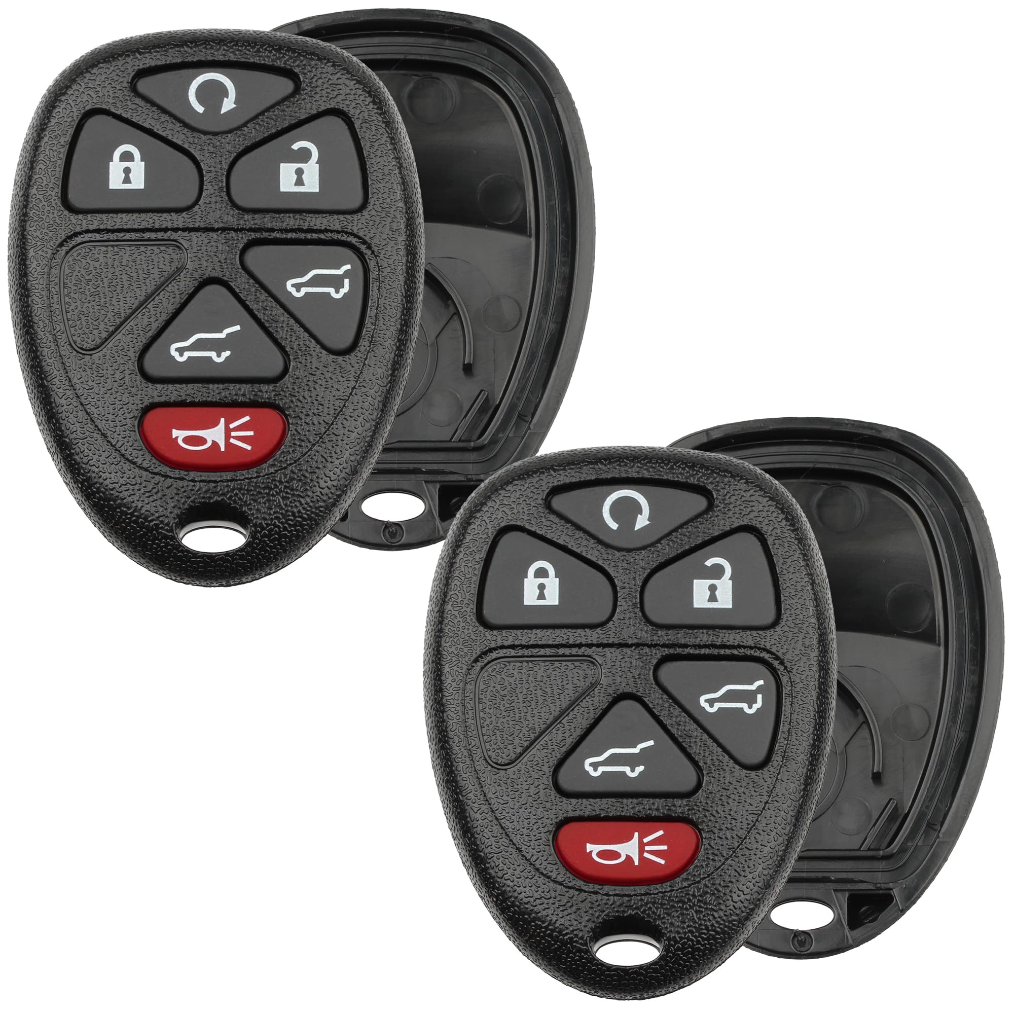Key Fob Shell for Chevy Cadillac GMC – OUC60270 OUC60221, 6-Button