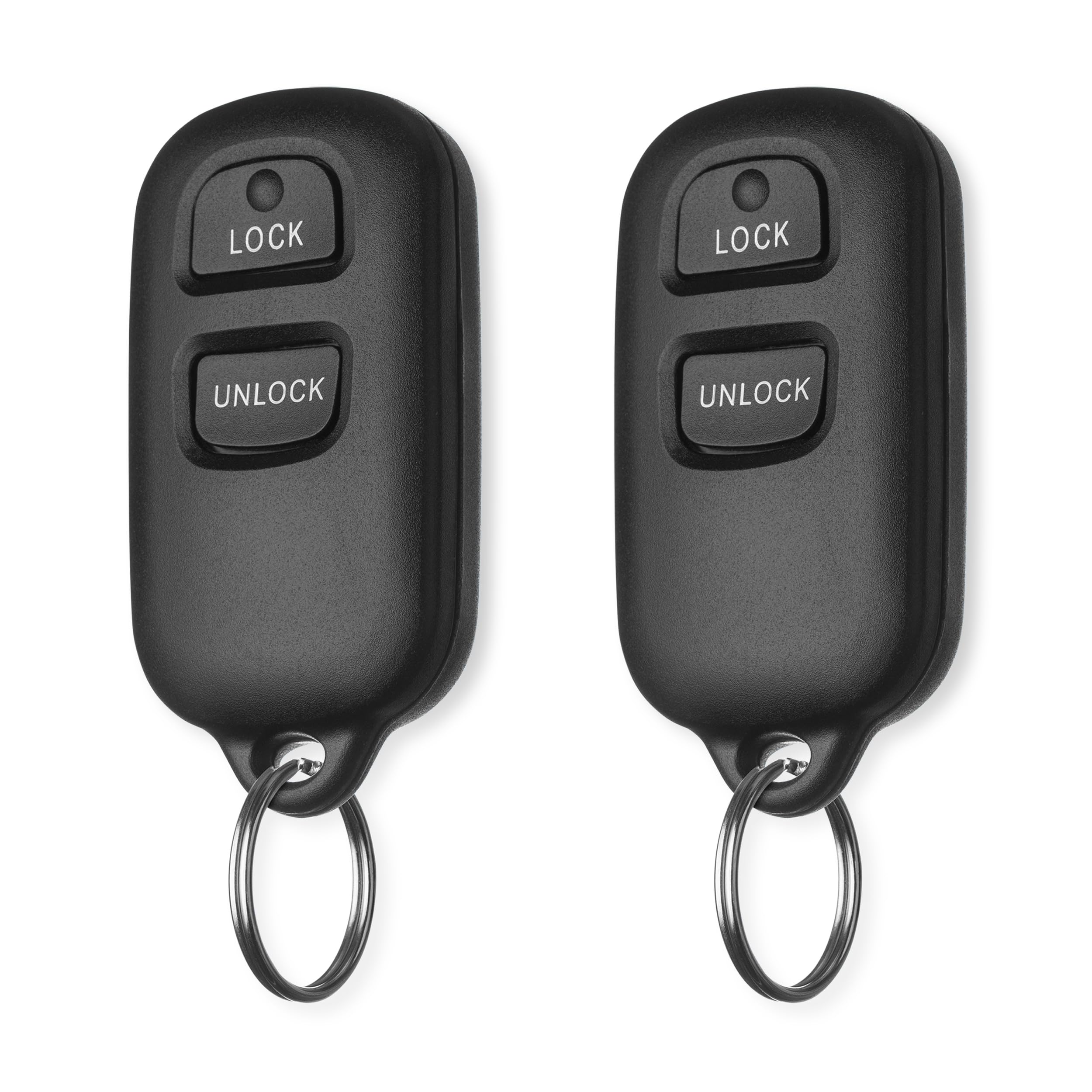 FOBTEK Key Fob Keyless Entry Remote for Toyota Tacoma Highlander Scion xB Replacement for HYQ12BBX, 89742-42120