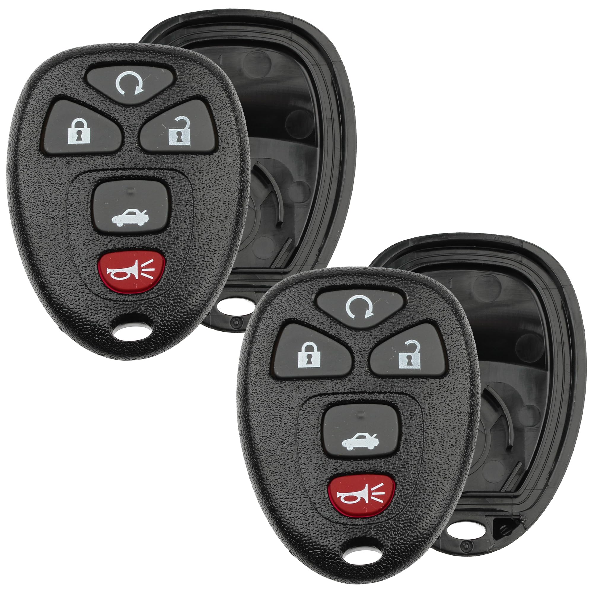 Key Fob Shell for Chevy Buick Cadillac – OUC60270 OUC60221, 5-Button